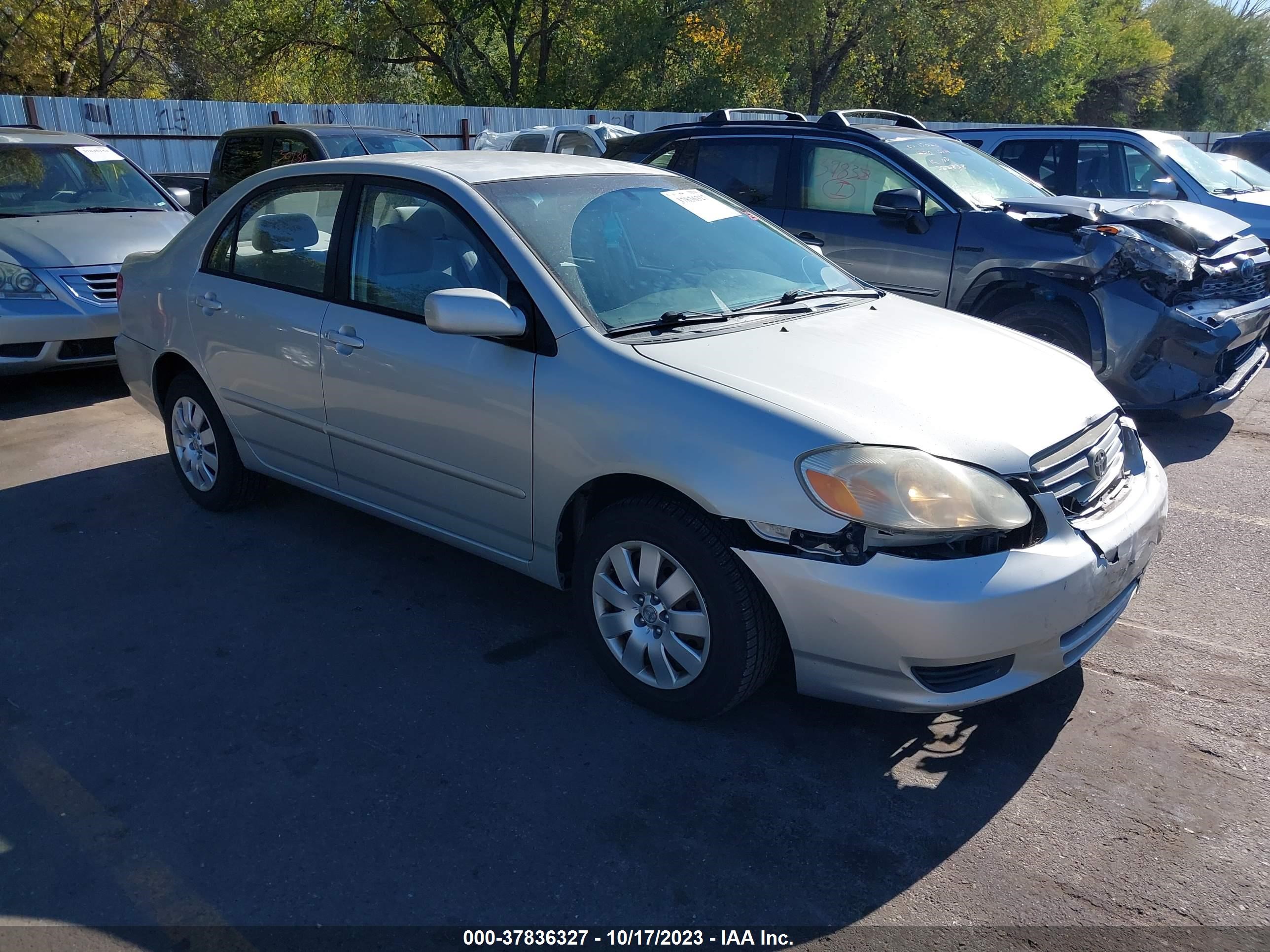 TOYOTA COROLLA 2004 1nxbr32e54z298175