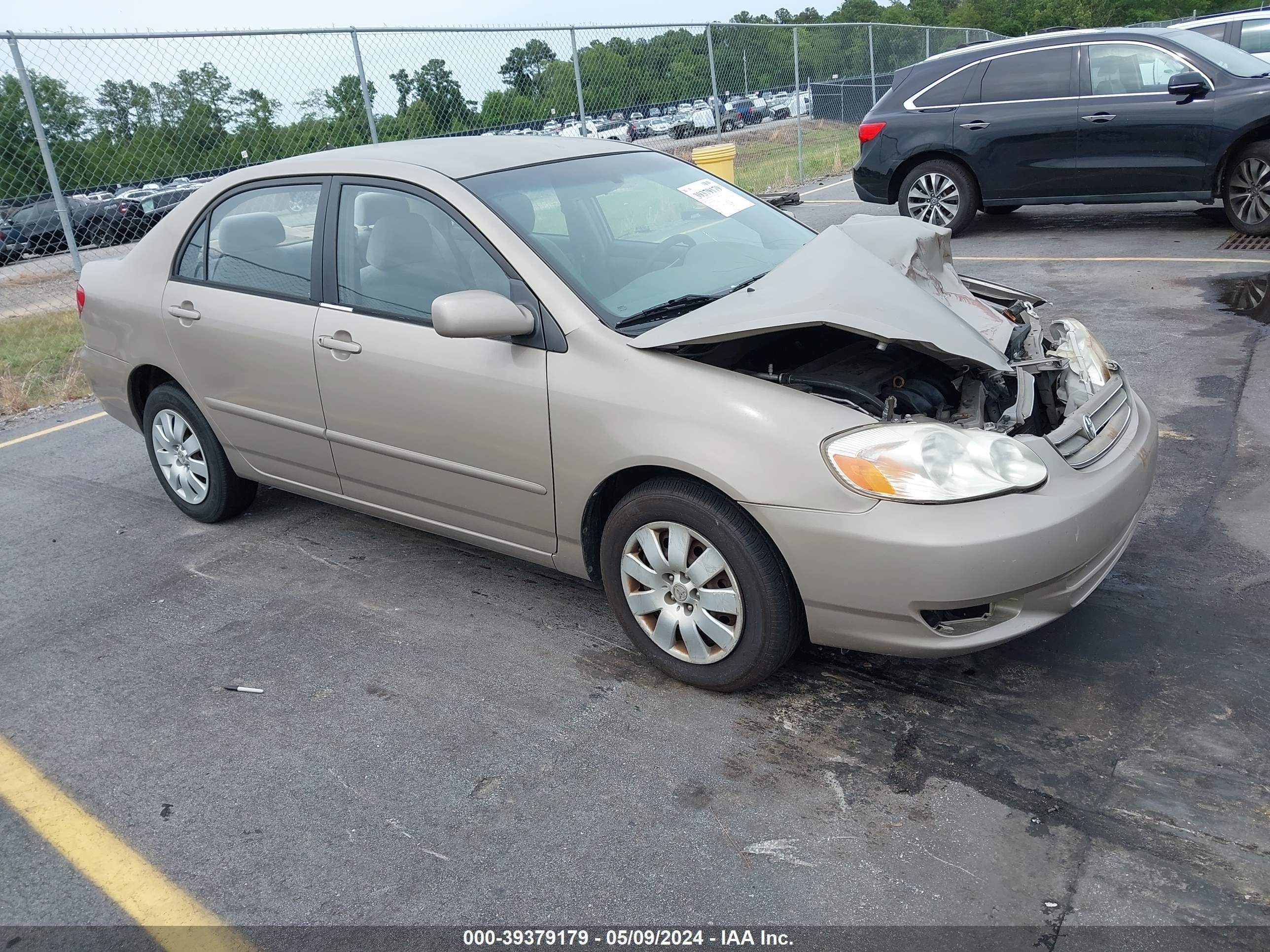 TOYOTA COROLLA 2004 1nxbr32e54z318859