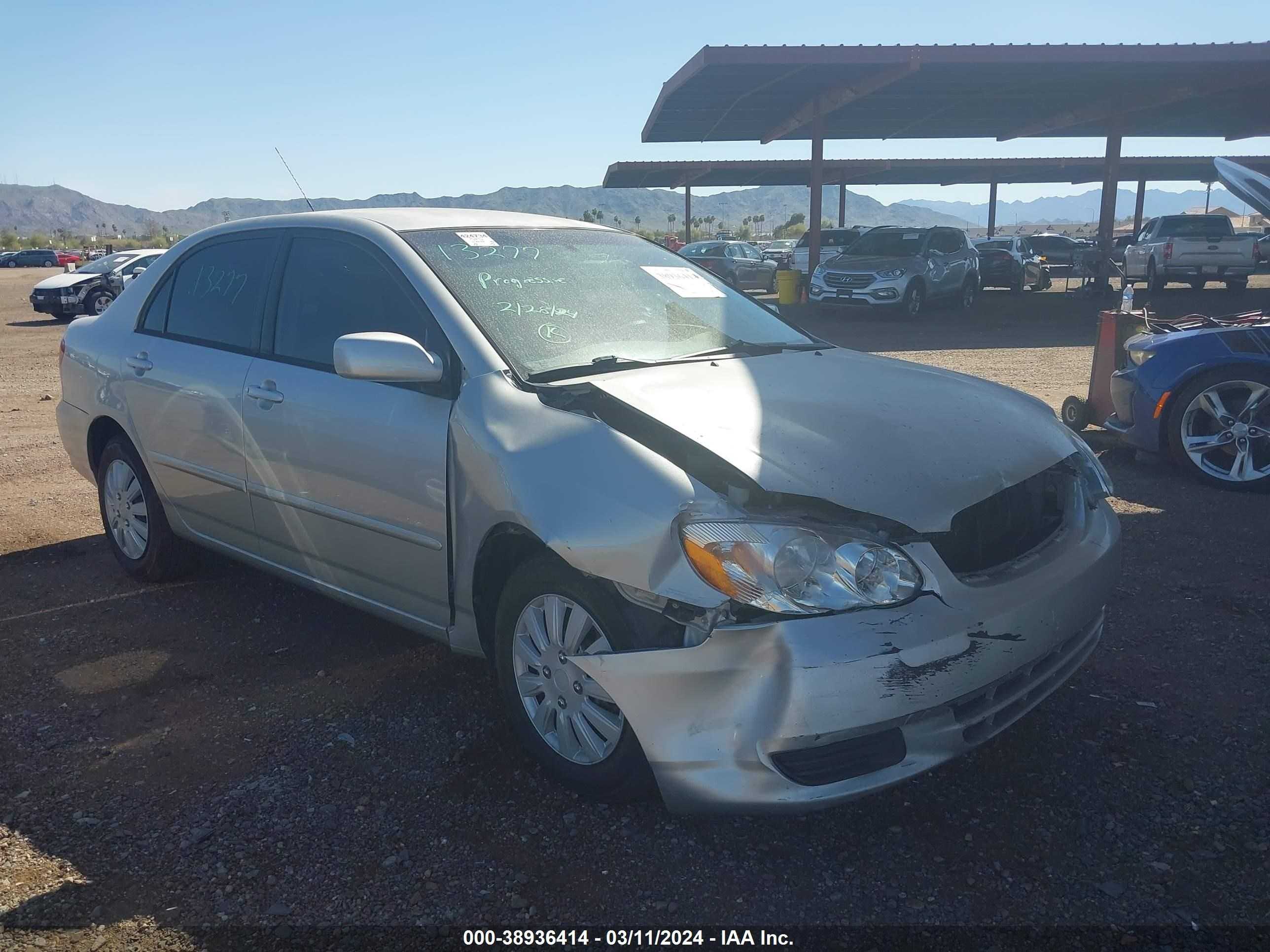 TOYOTA COROLLA 2004 1nxbr32e54z328565