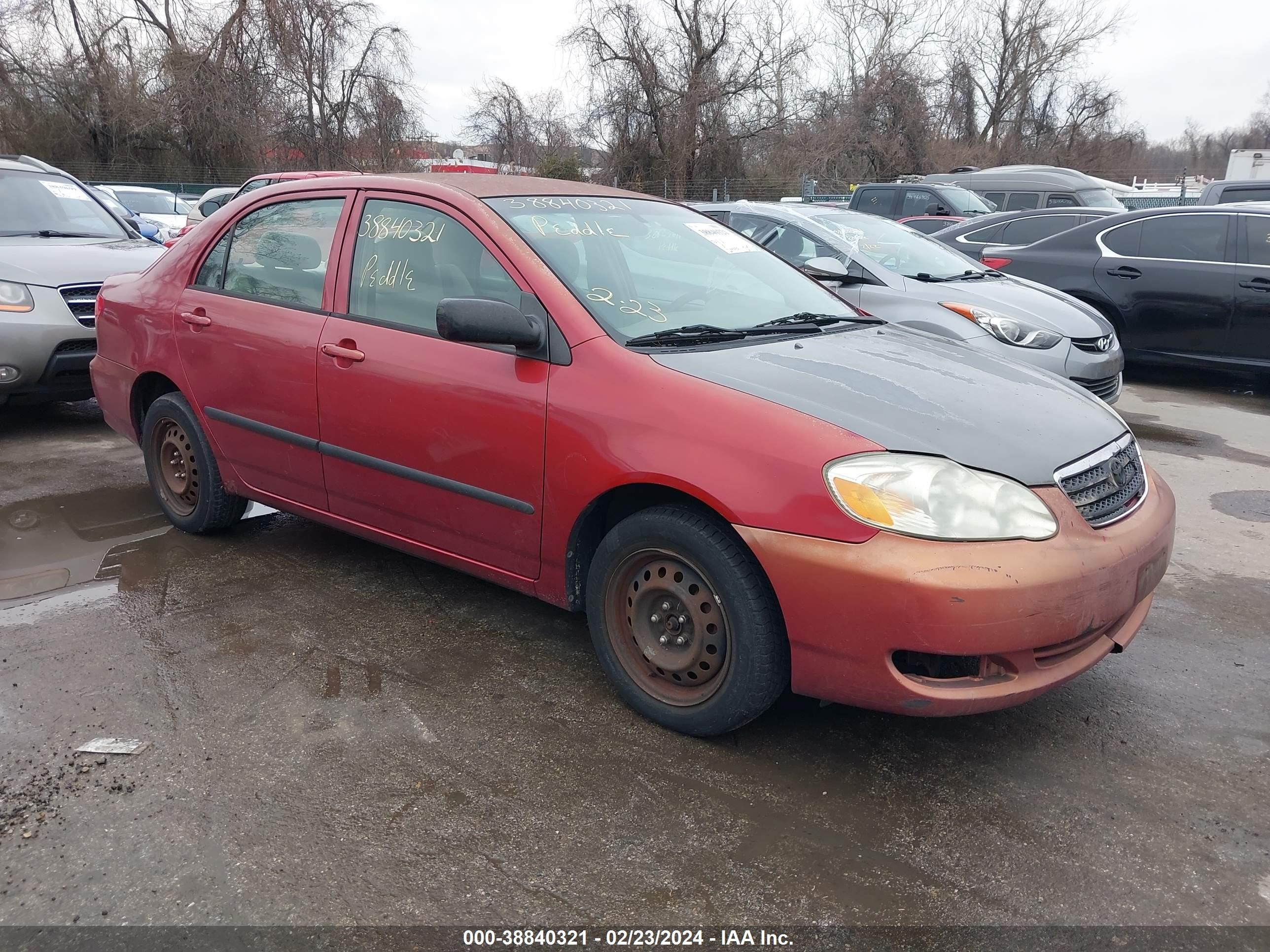 TOYOTA COROLLA 2005 1nxbr32e55z371465