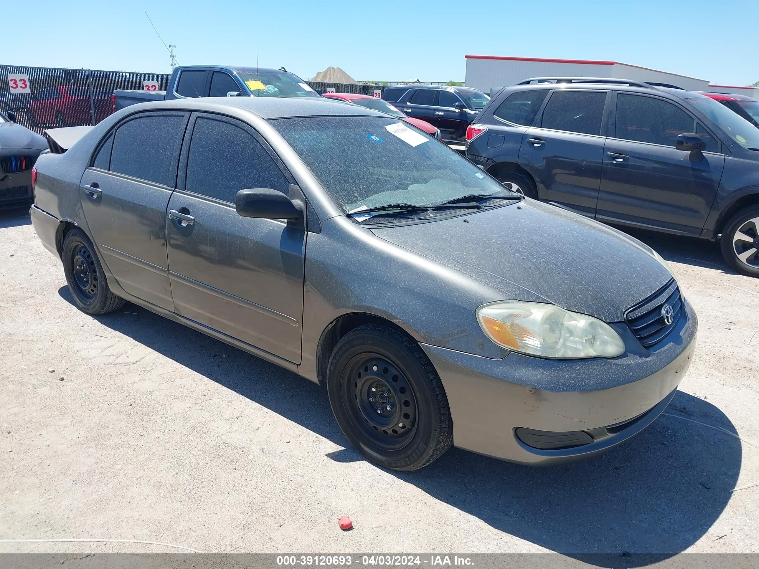 TOYOTA COROLLA 2005 1nxbr32e55z486051