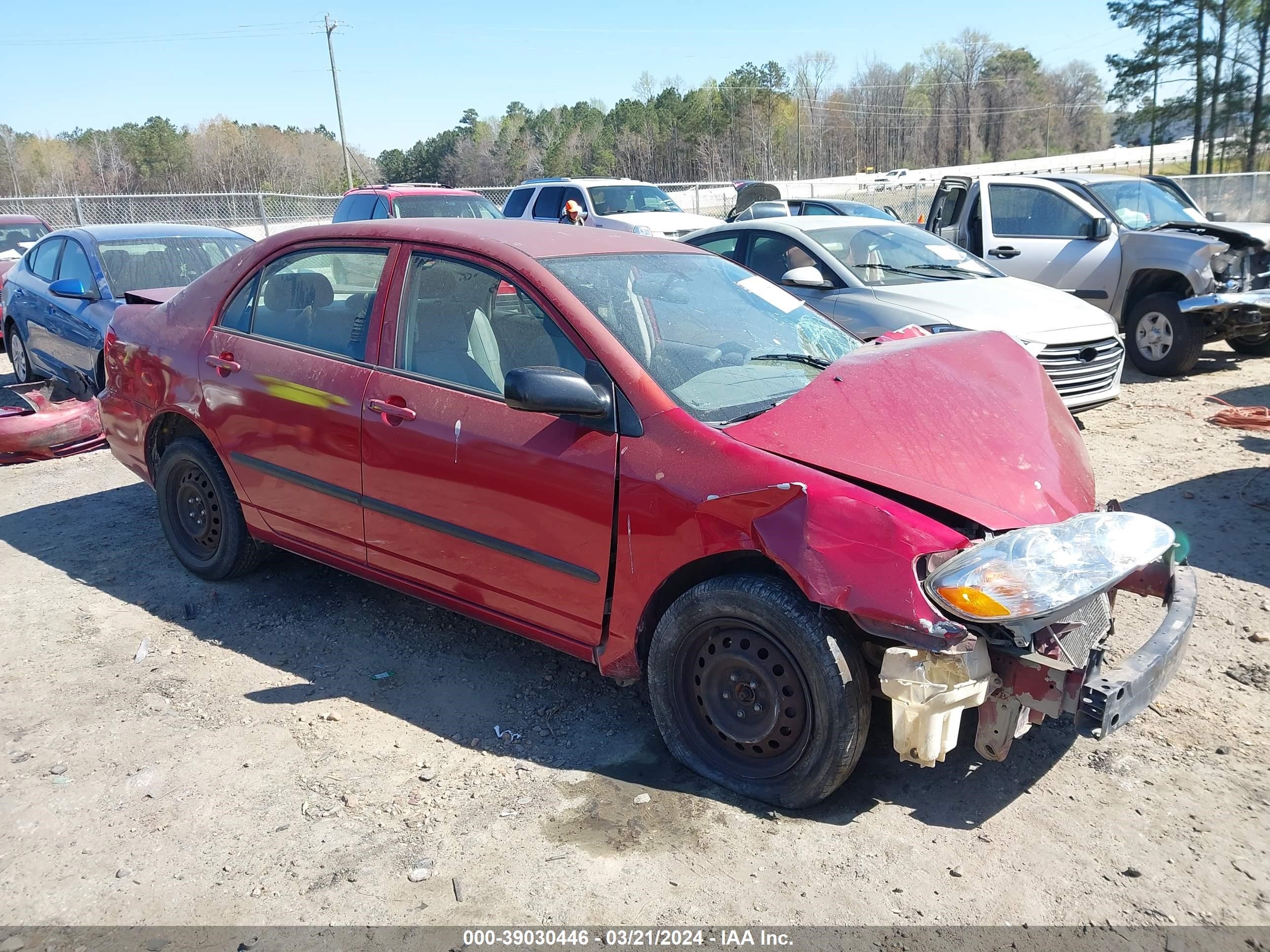 TOYOTA COROLLA 2006 1nxbr32e56z613253