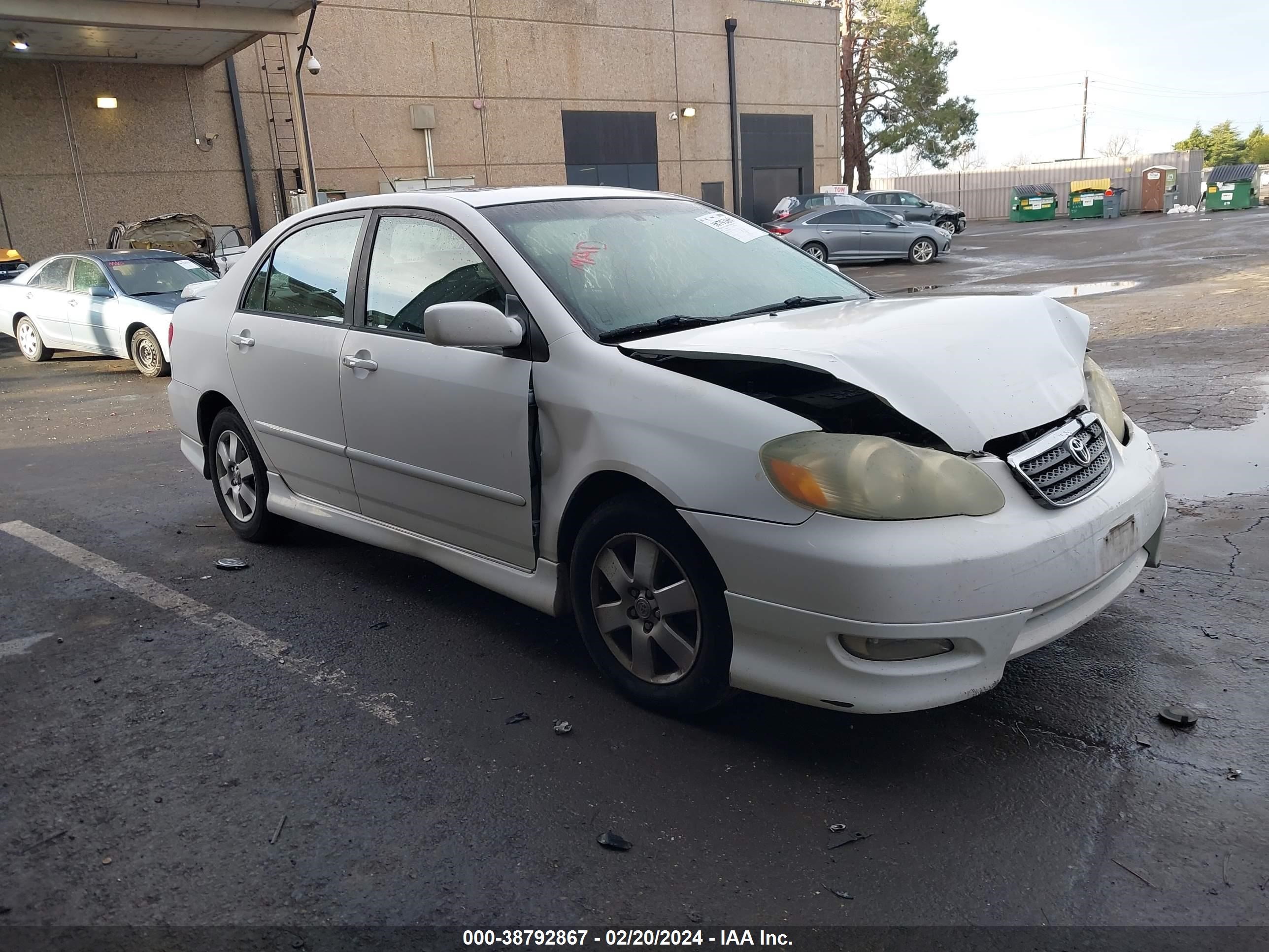 TOYOTA COROLLA 2006 1nxbr32e56z703924