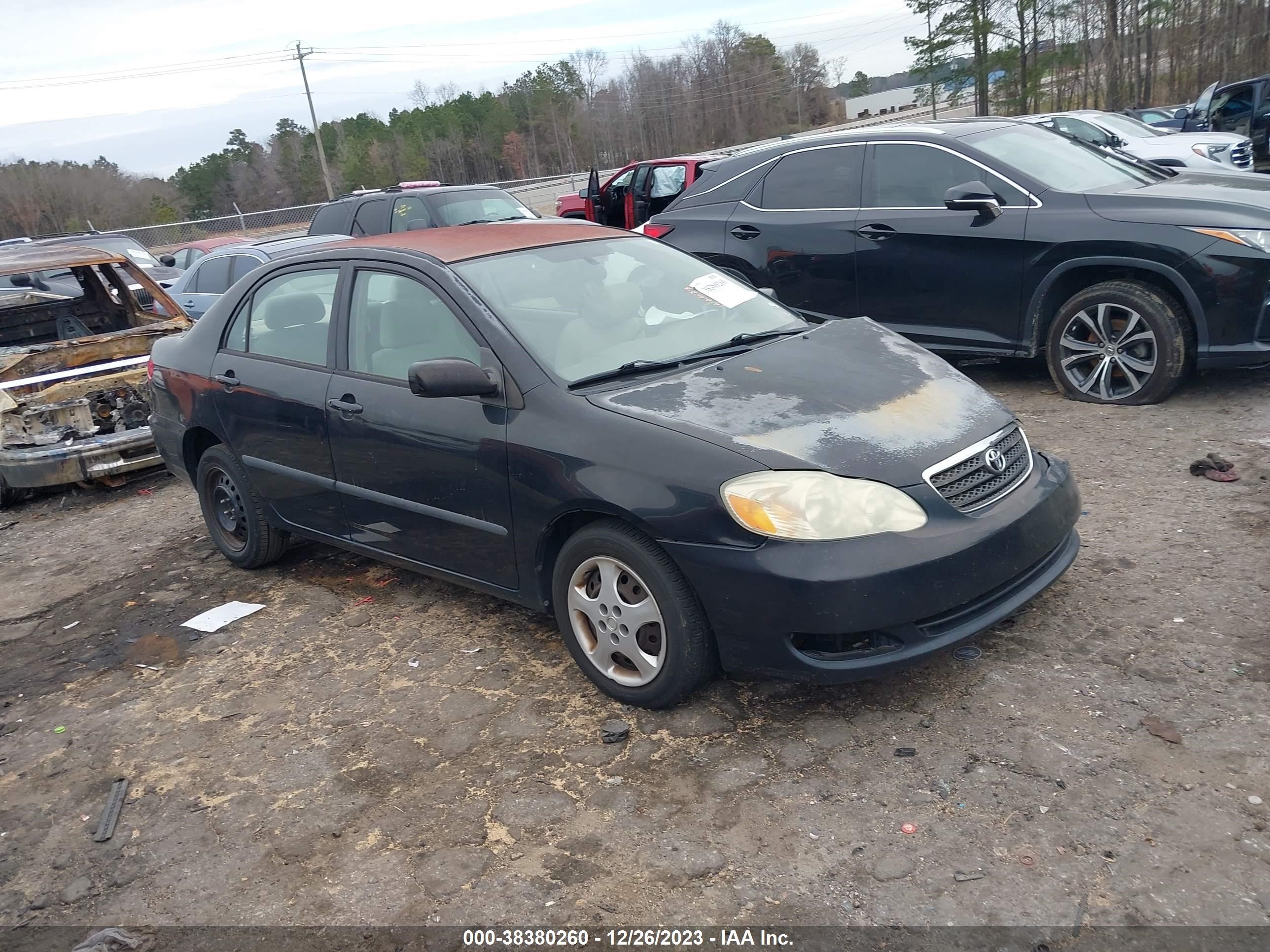 TOYOTA COROLLA 2007 1nxbr32e57z764806