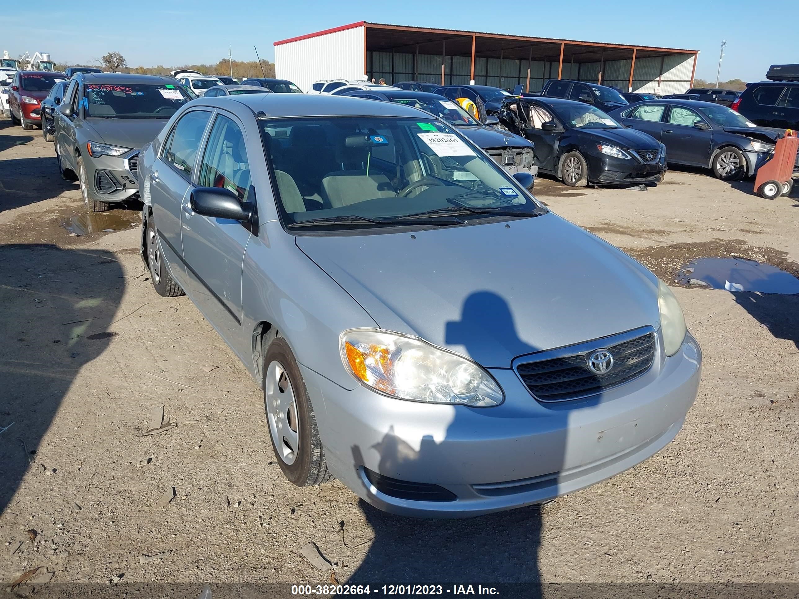 TOYOTA COROLLA 2008 1nxbr32e58z945700