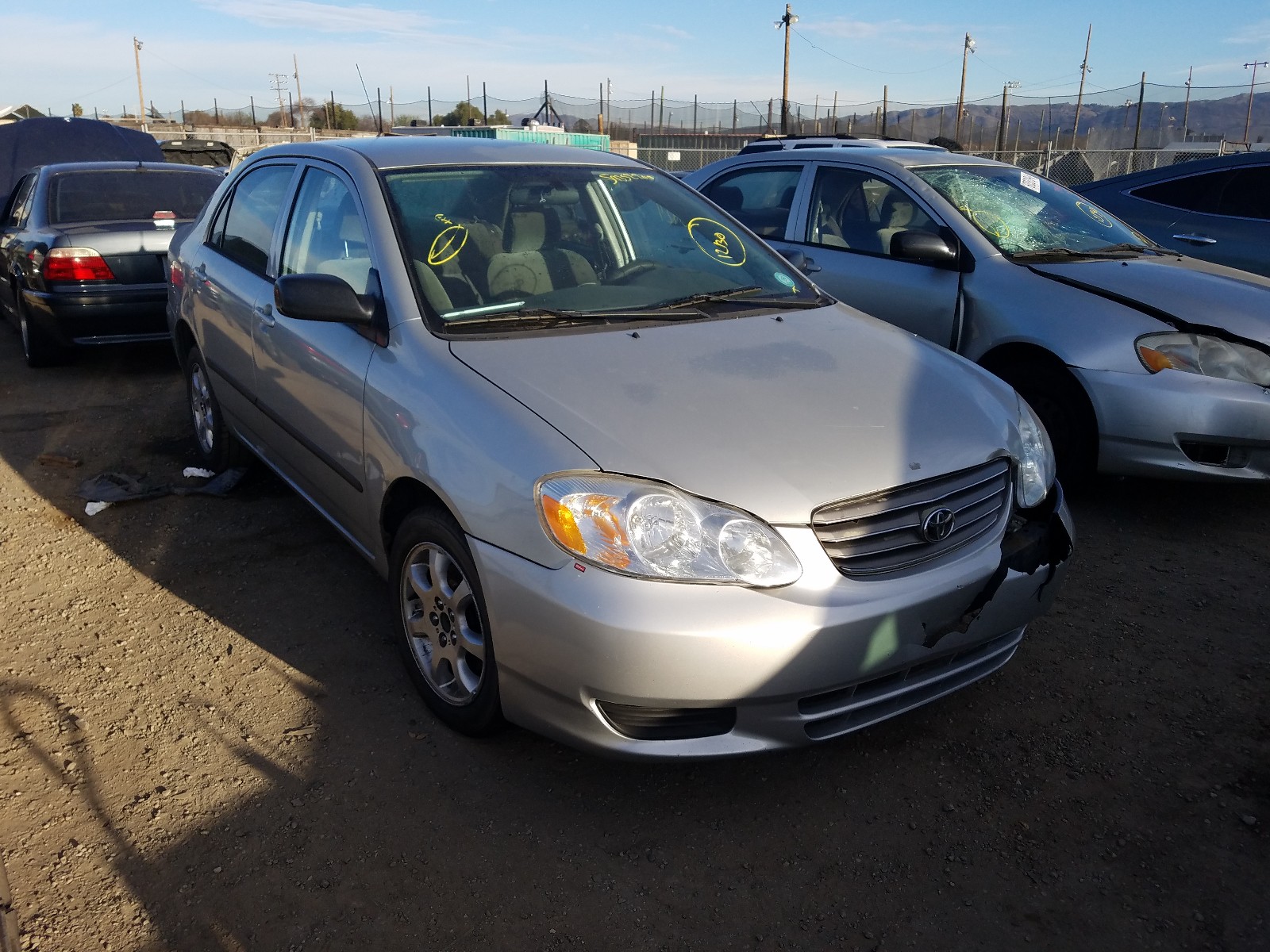 TOYOTA COROLLA CE 2003 1nxbr32e63z003714