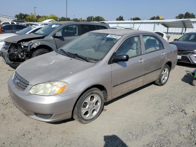 TOYOTA COROLLA CE 2003 1nxbr32e63z110813