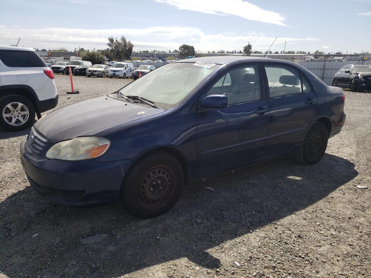 TOYOTA COROLLA 2003 1nxbr32e63z115915