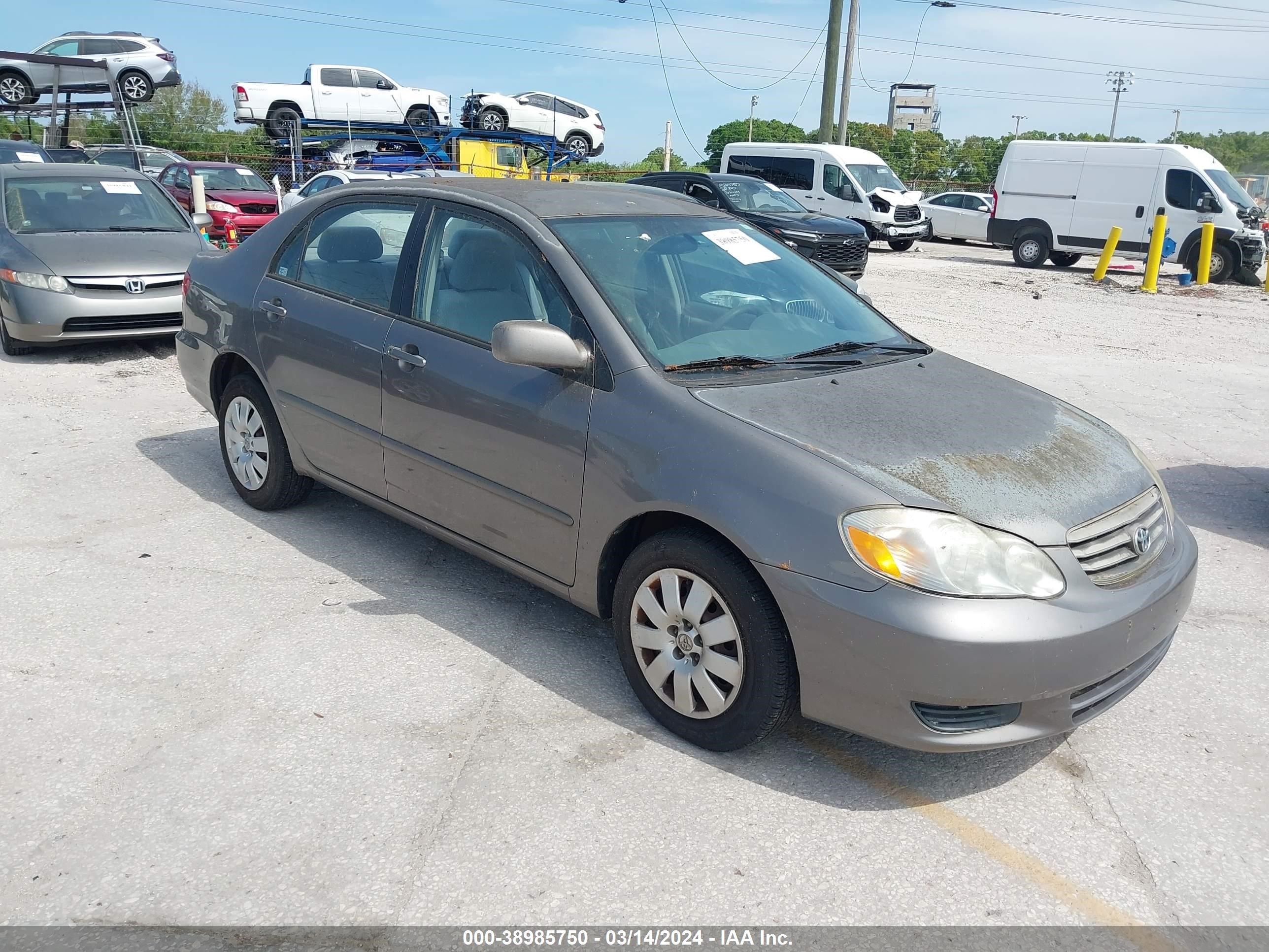 TOYOTA COROLLA 2004 1nxbr32e64z197744