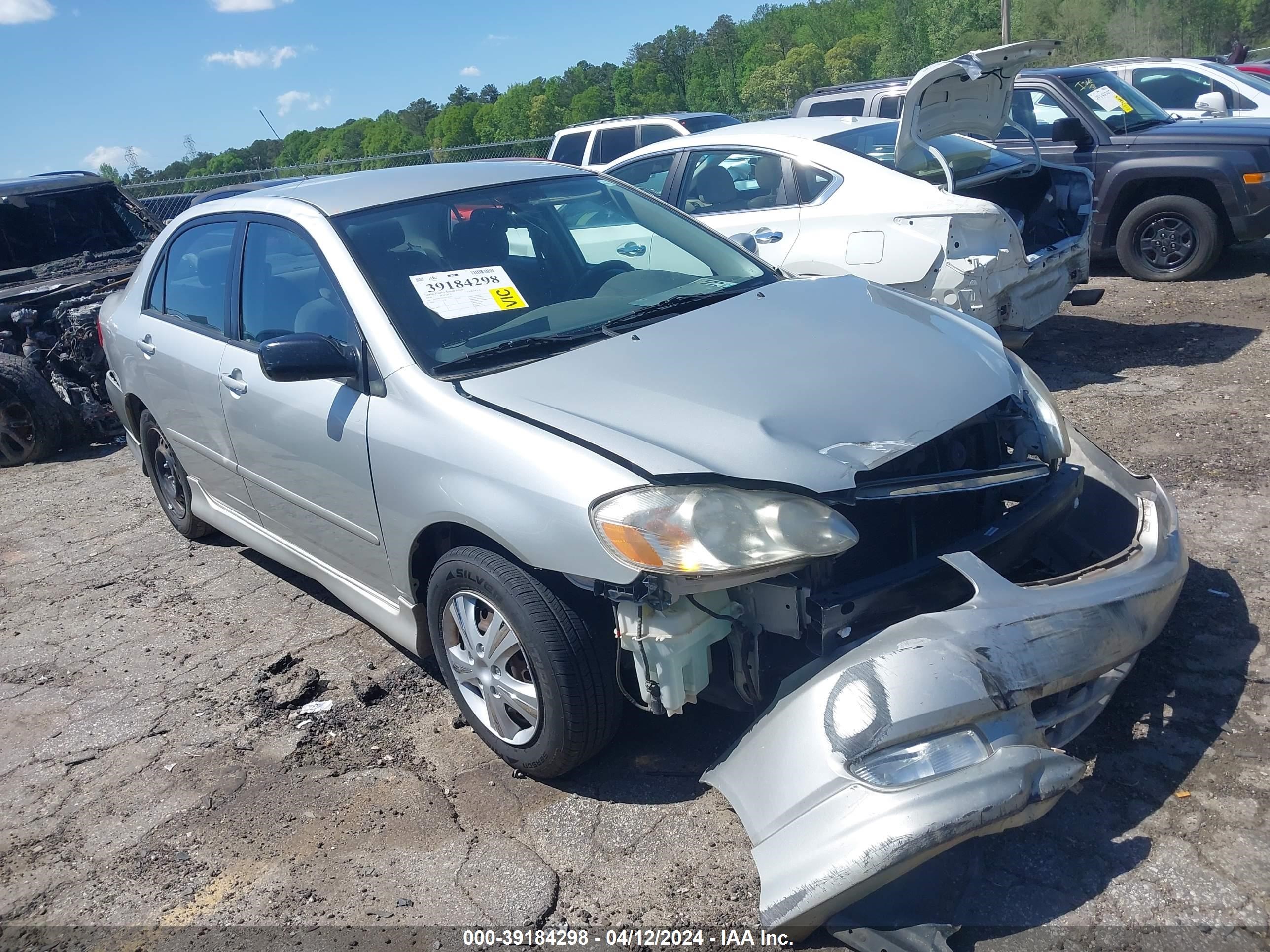 TOYOTA COROLLA 2004 1nxbr32e64z242651