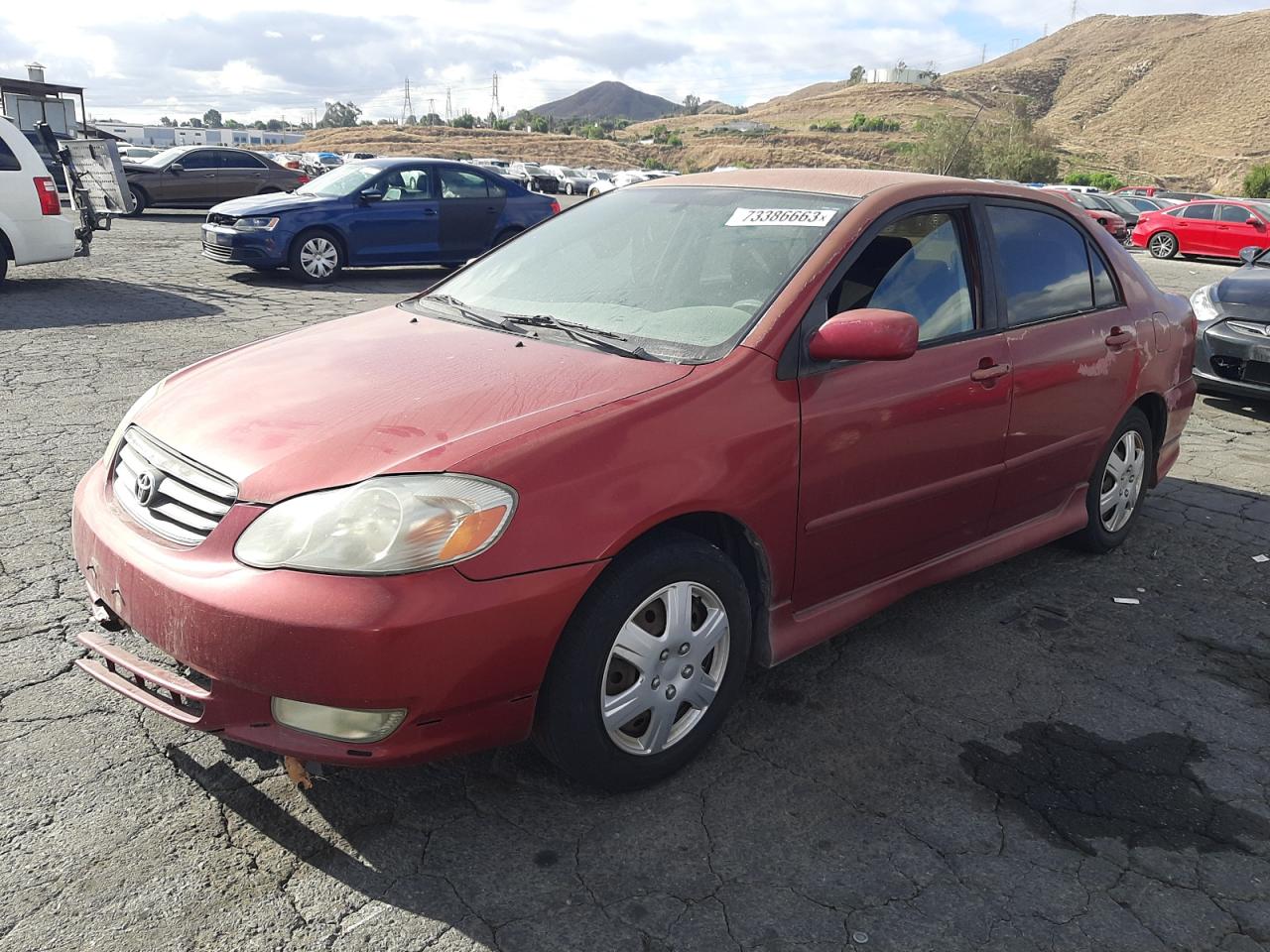 TOYOTA COROLLA 2004 1nxbr32e64z246327