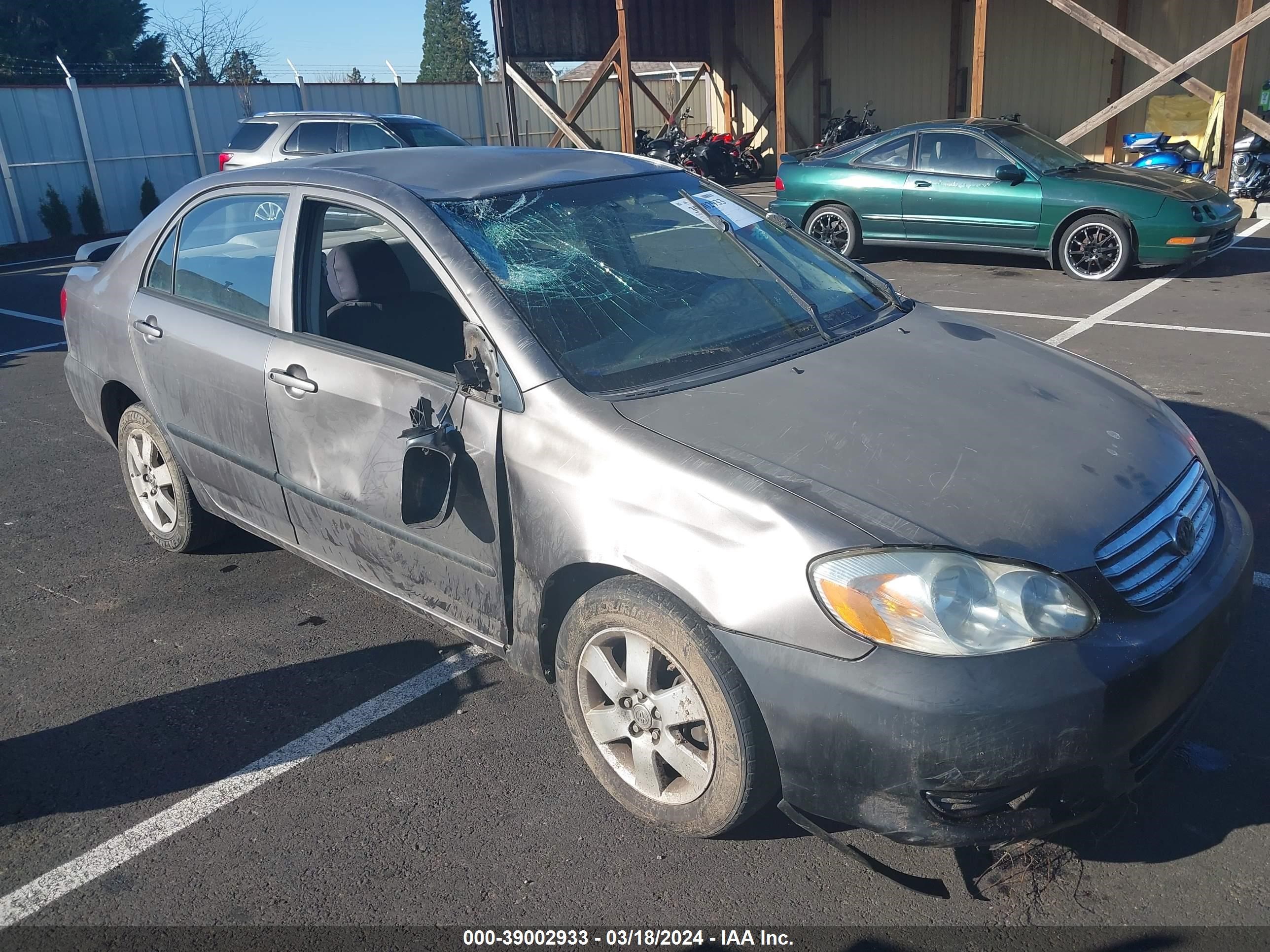 TOYOTA COROLLA 2004 1nxbr32e64z269820