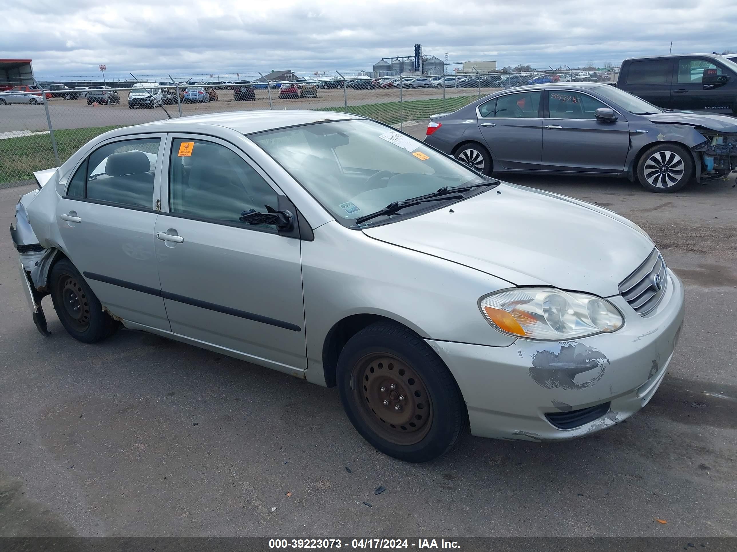 TOYOTA COROLLA 2004 1nxbr32e64z281417