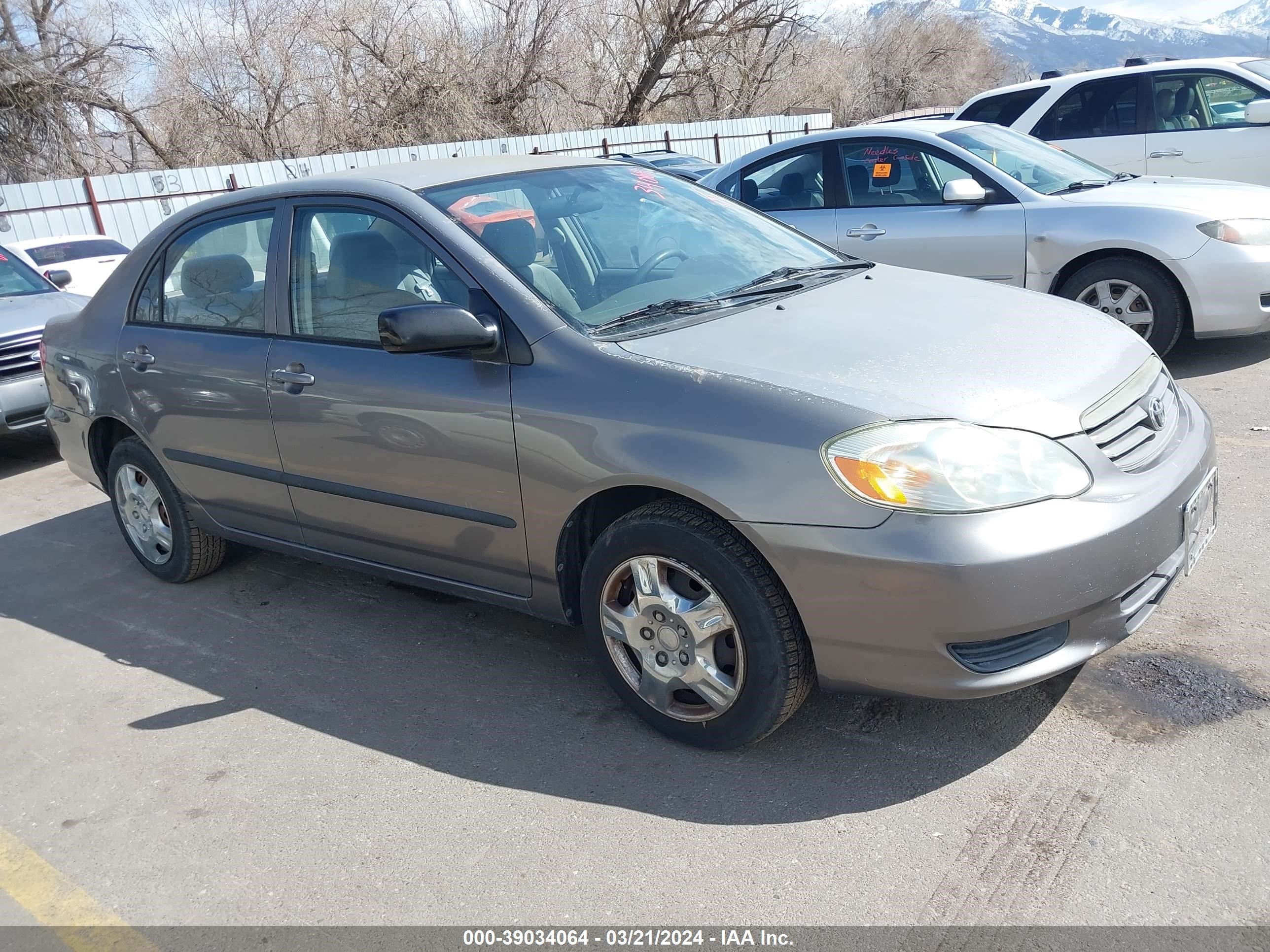 TOYOTA COROLLA 2004 1nxbr32e64z325285