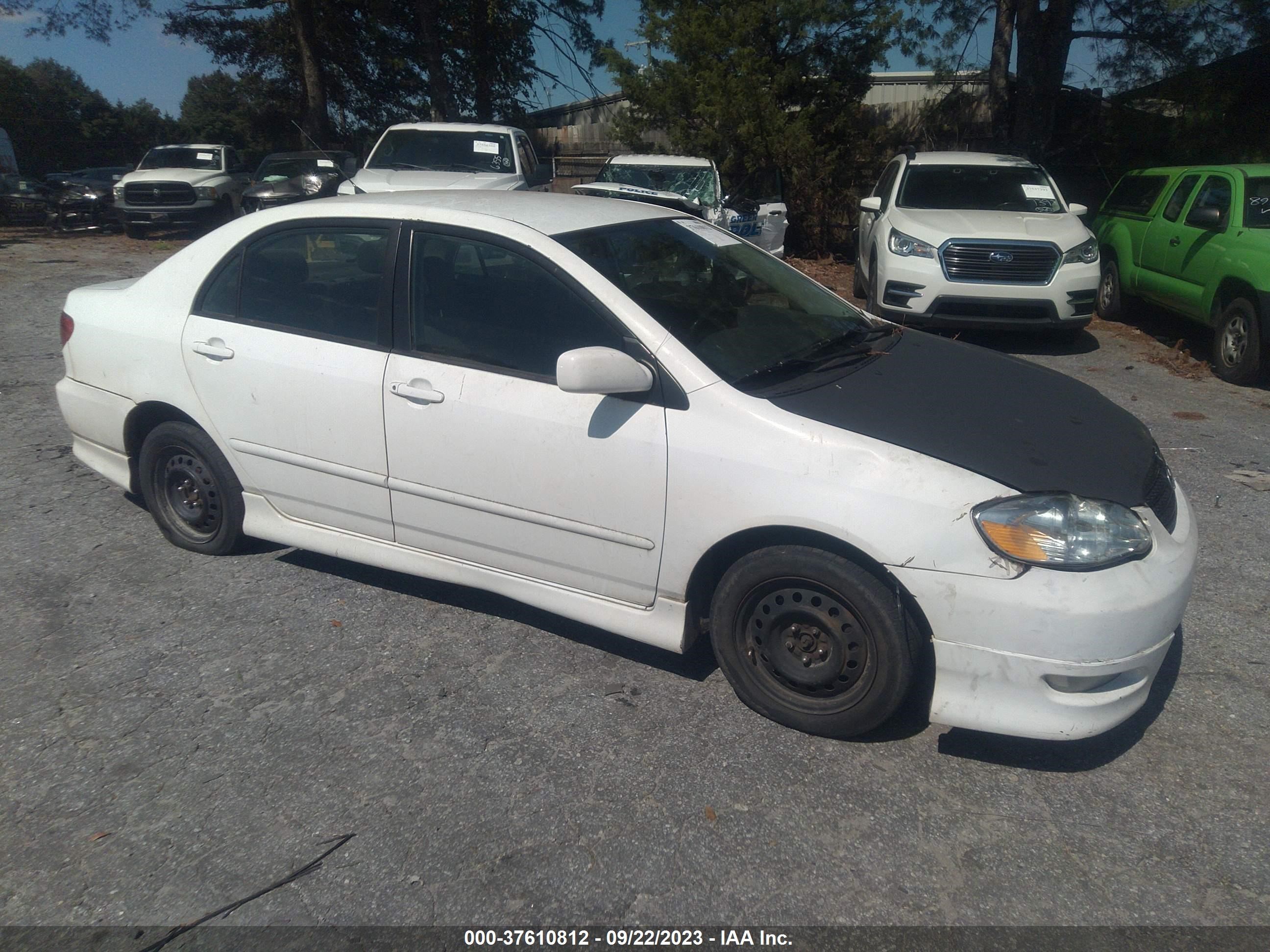 TOYOTA COROLLA 2005 1nxbr32e65z371619