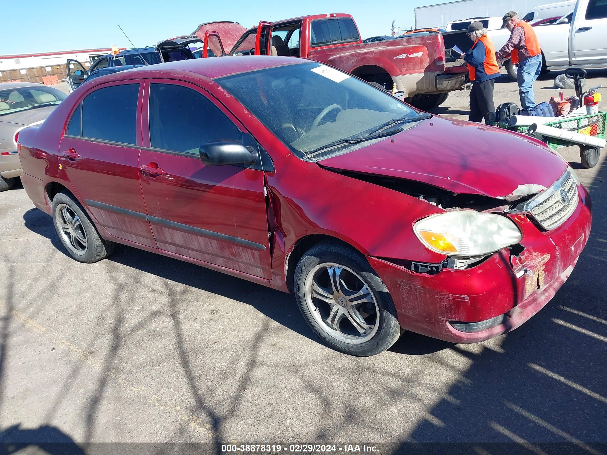 TOYOTA COROLLA 2005 1nxbr32e65z510549