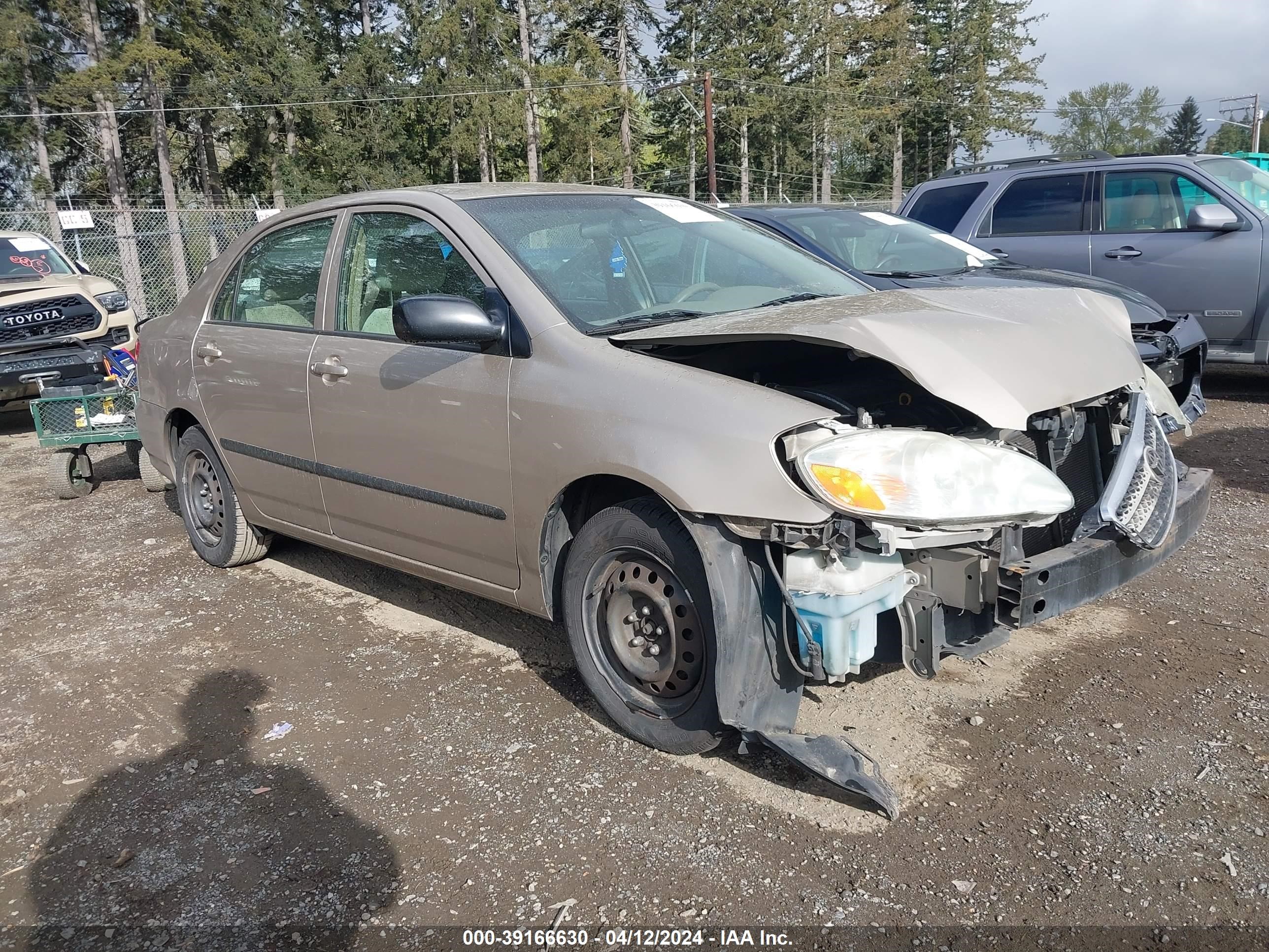 TOYOTA COROLLA 2005 1nxbr32e65z512141