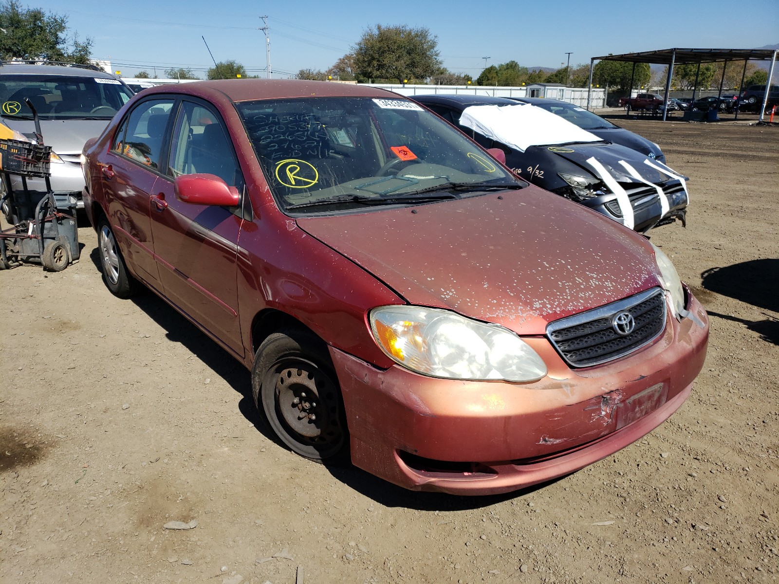 TOYOTA COROLLA CE 2005 1nxbr32e65z546550