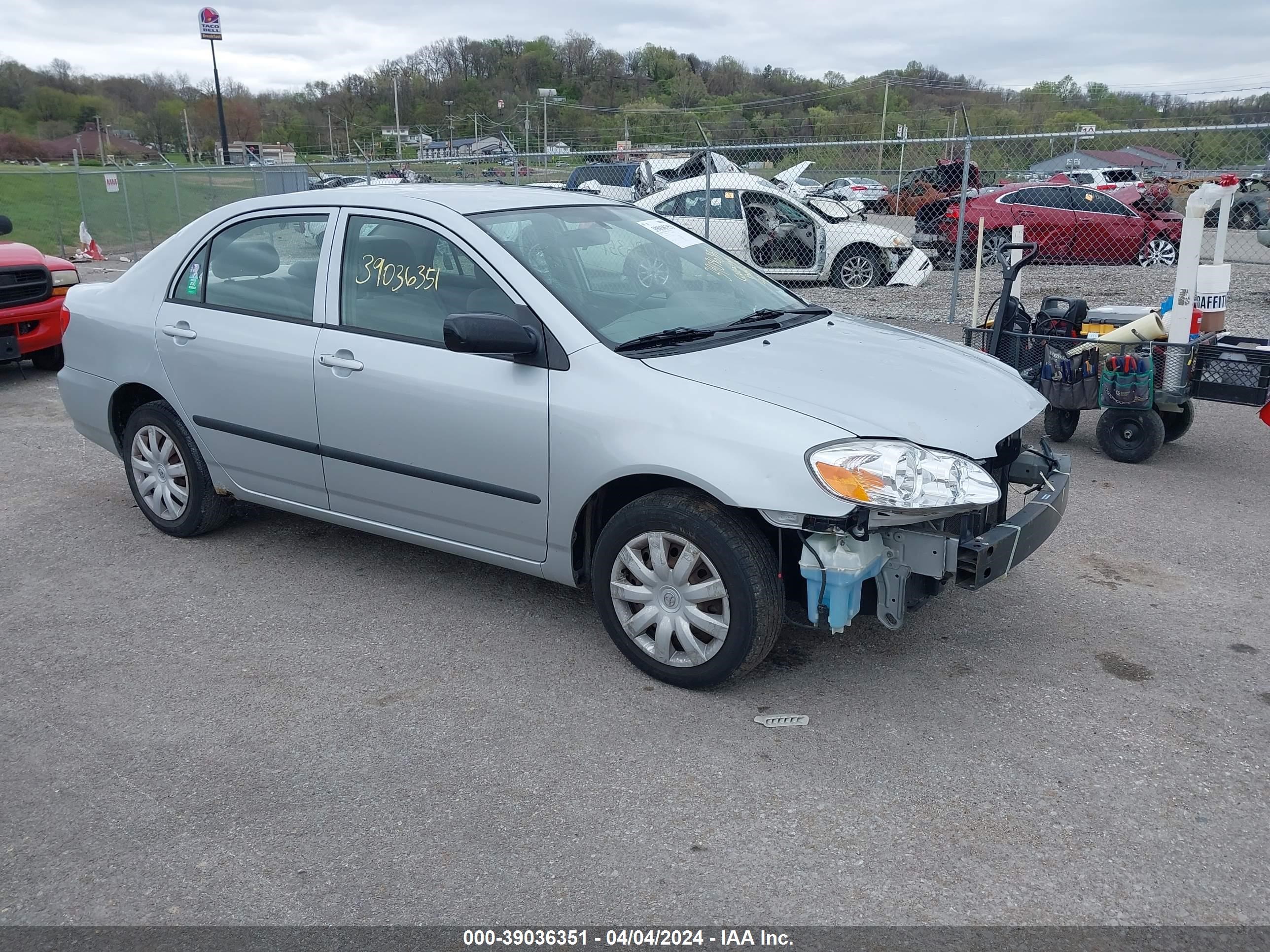 TOYOTA COROLLA 2007 1nxbr32e67z775488