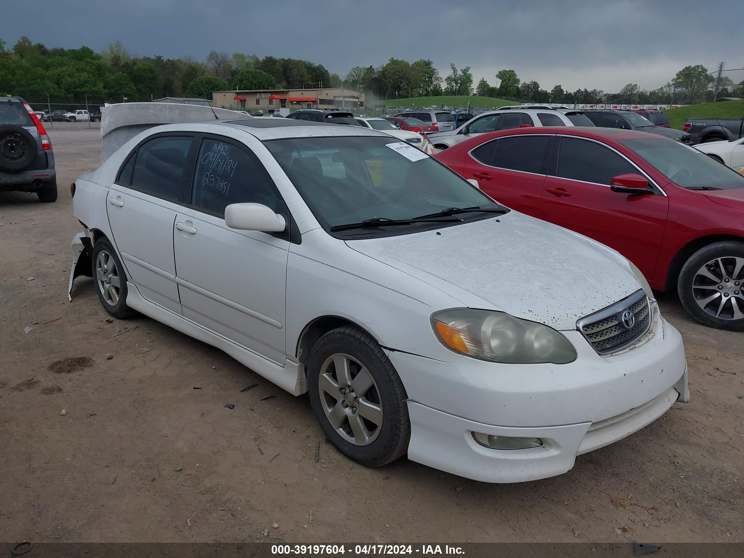 TOYOTA COROLLA 2007 1nxbr32e67z835205