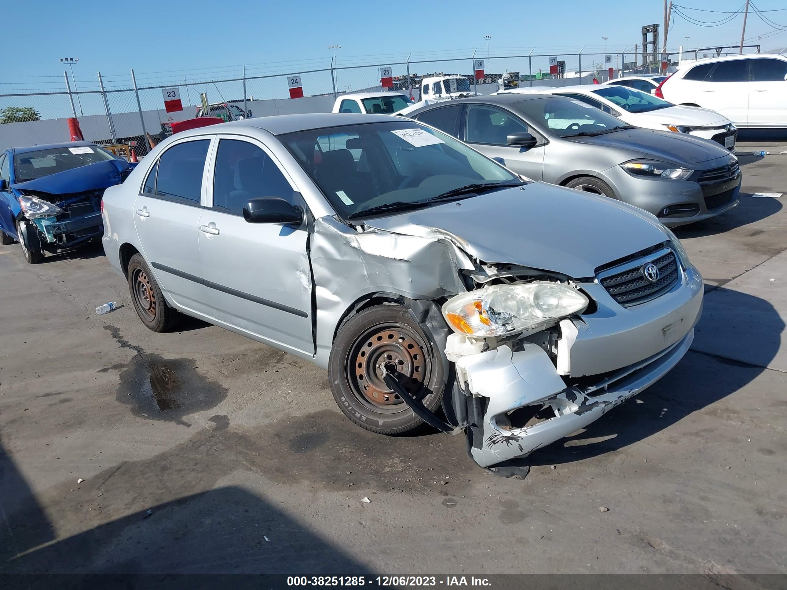 TOYOTA COROLLA 2007 1nxbr32e67z839433