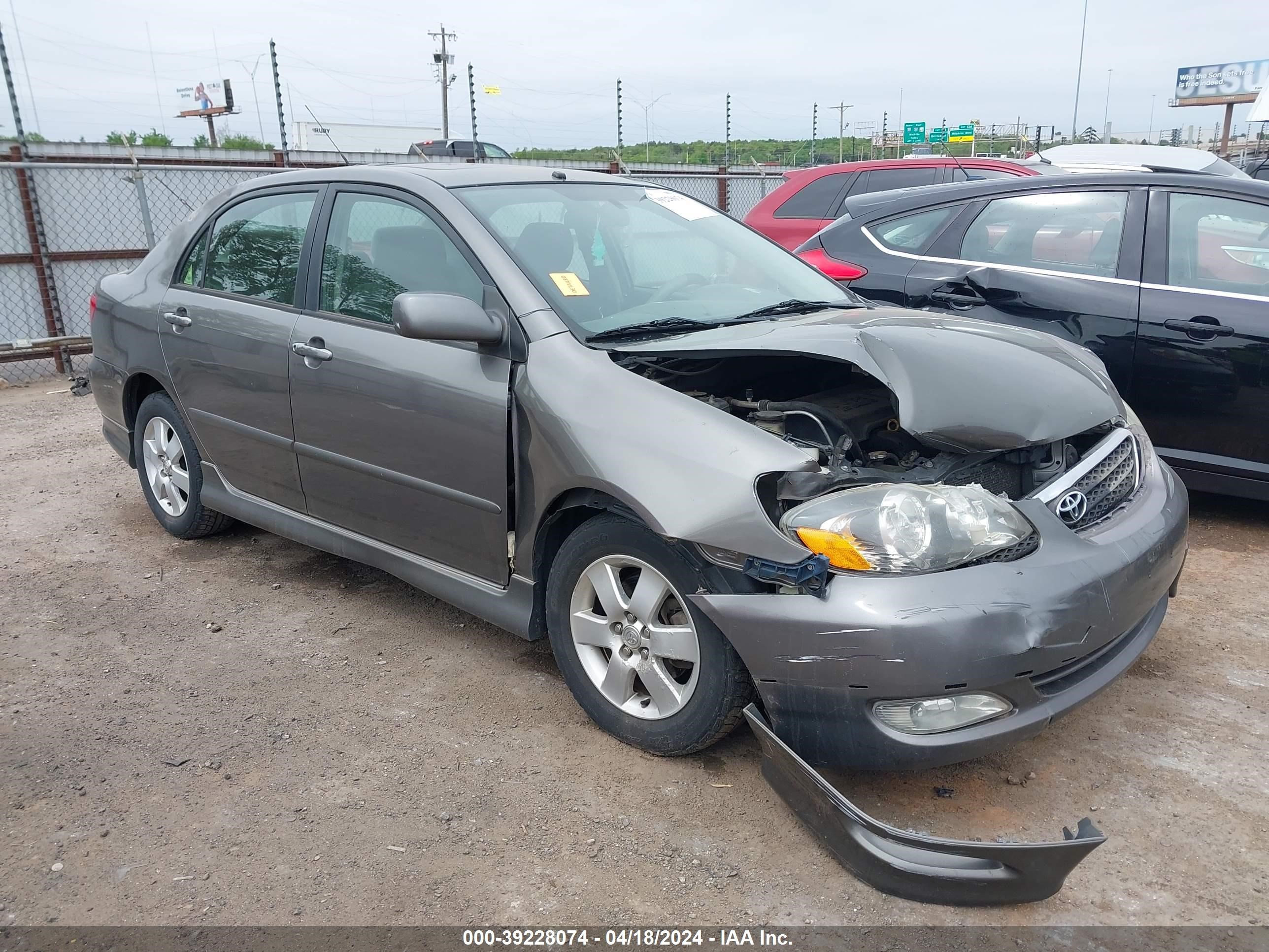 TOYOTA COROLLA 2007 1nxbr32e67z884792