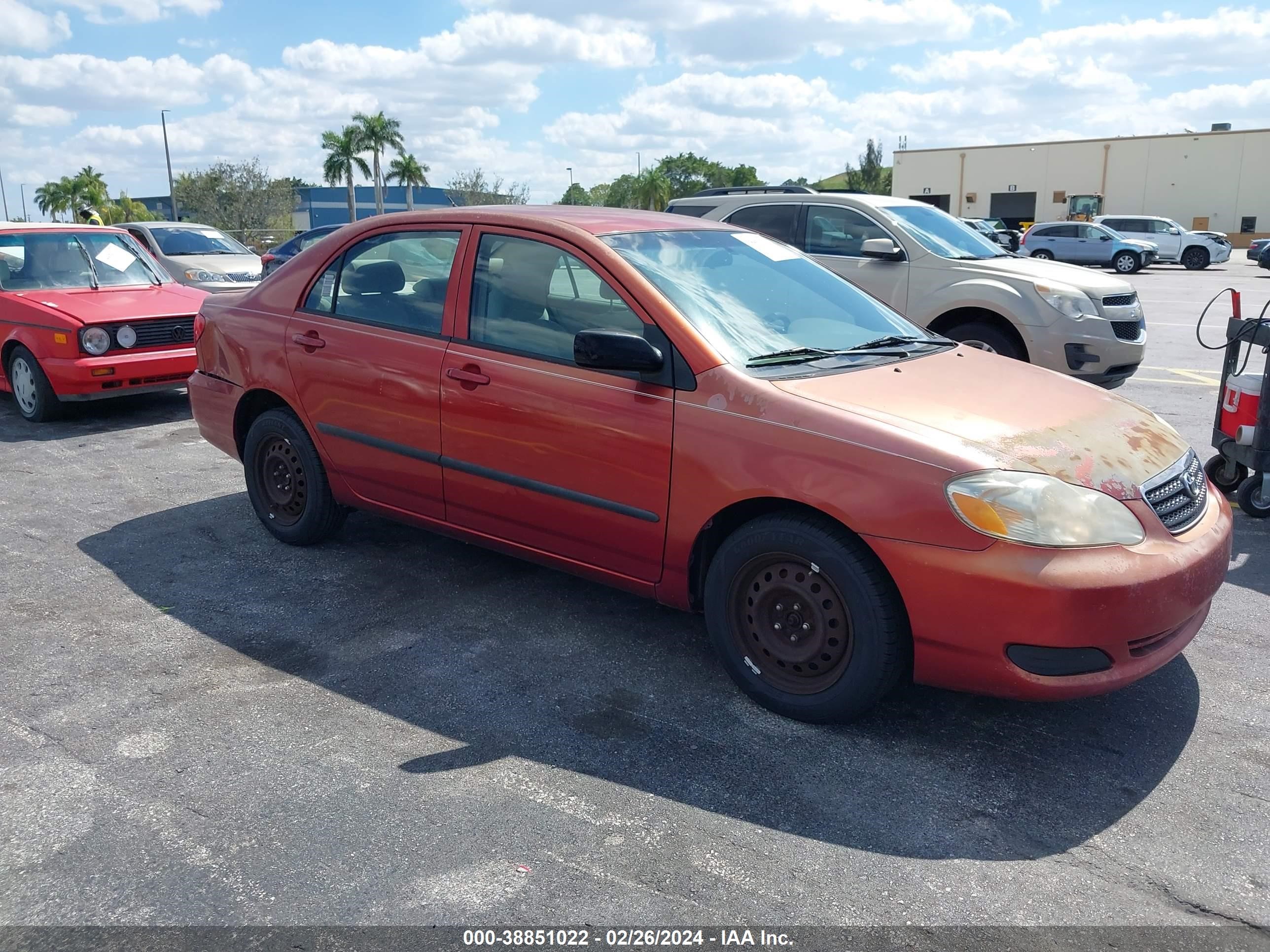 TOYOTA COROLLA 2008 1nxbr32e68z000416