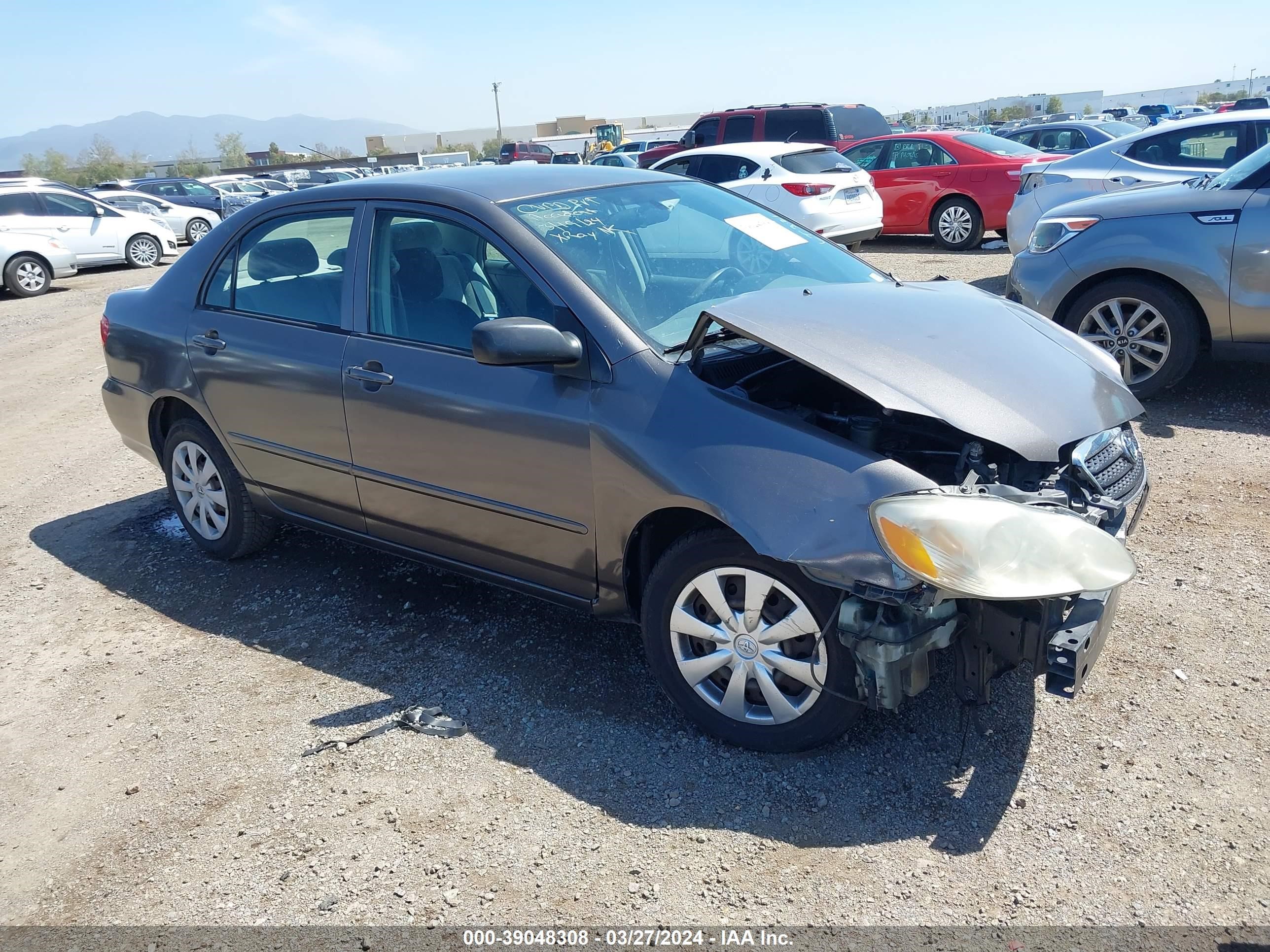 TOYOTA COROLLA 2008 1nxbr32e68z019581