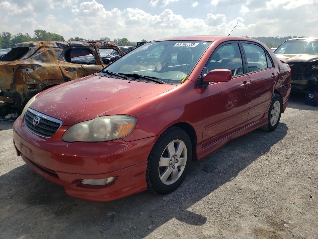 TOYOTA COROLLA 2008 1nxbr32e68z041306