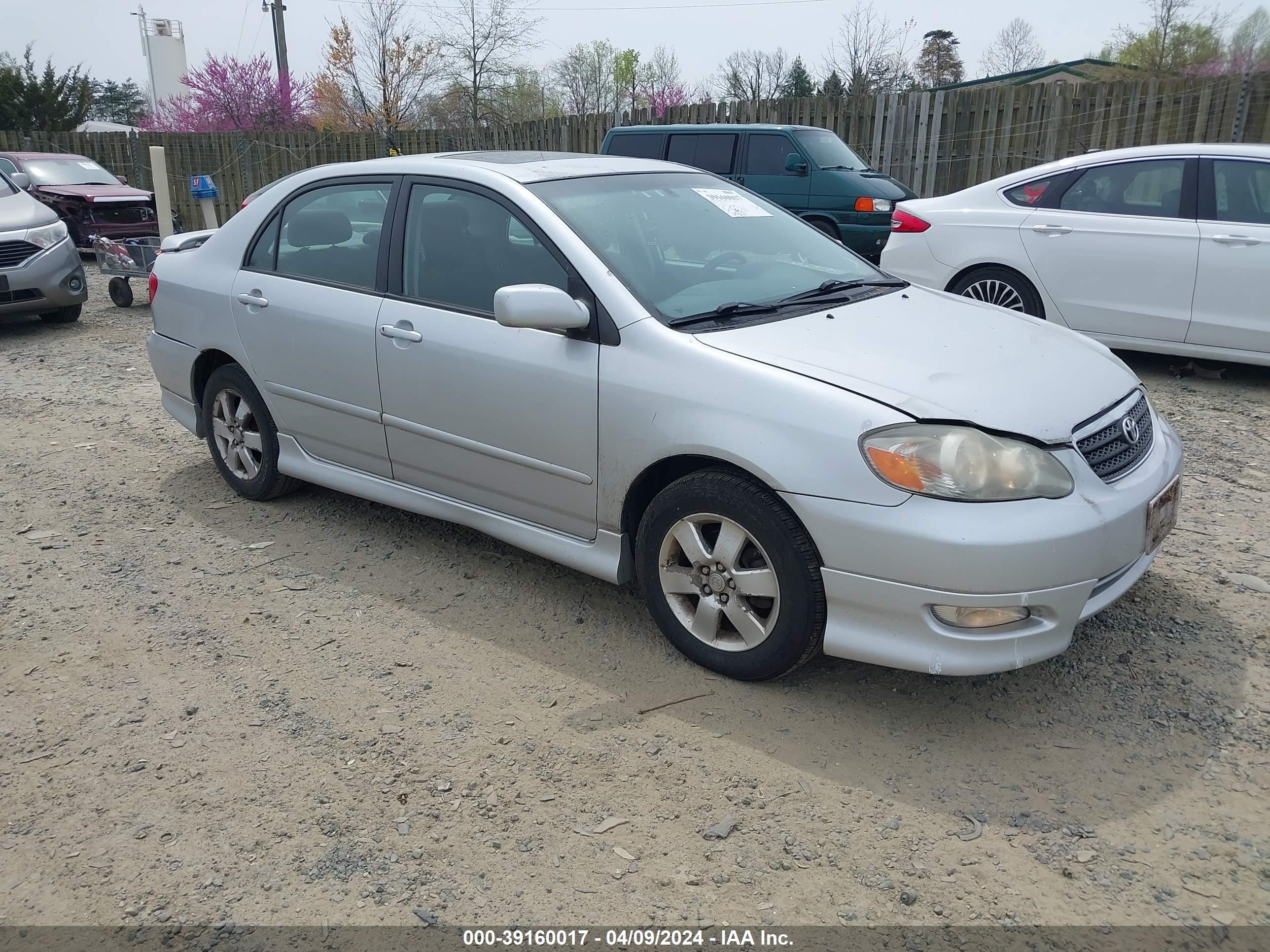 TOYOTA COROLLA 2008 1nxbr32e68z943129