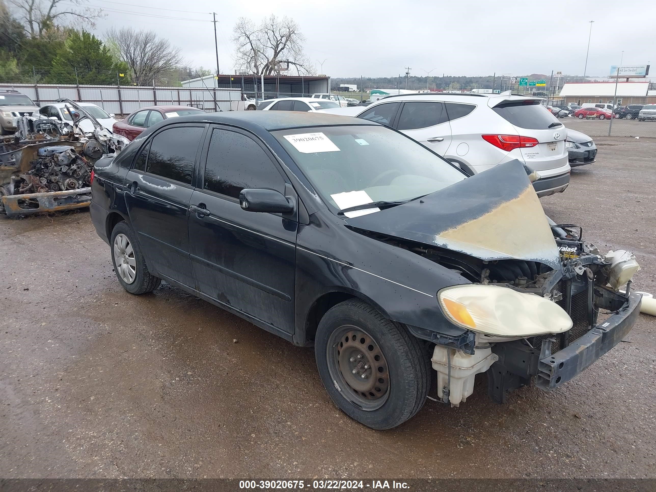 TOYOTA COROLLA 2003 1nxbr32e73z074257