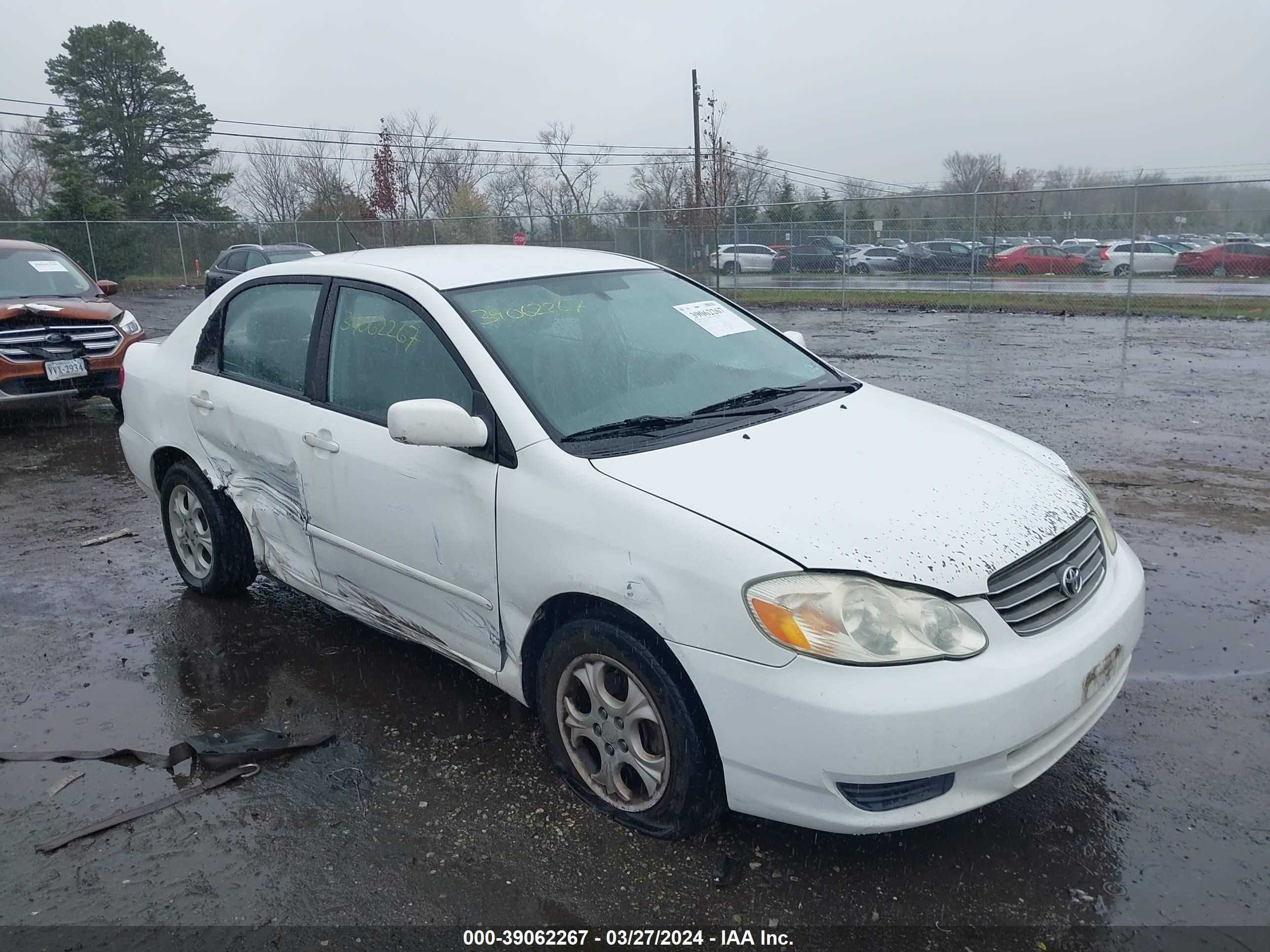 TOYOTA COROLLA 2003 1nxbr32e73z159471