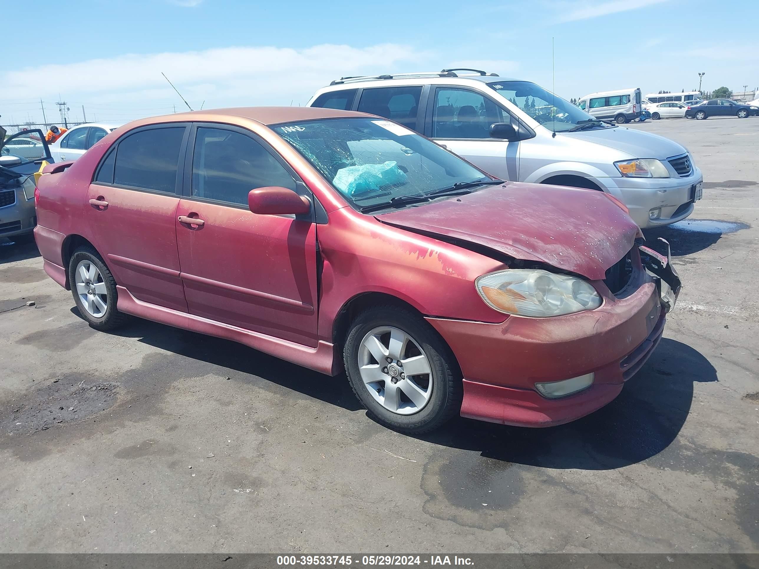 TOYOTA COROLLA 2004 1nxbr32e74z193041