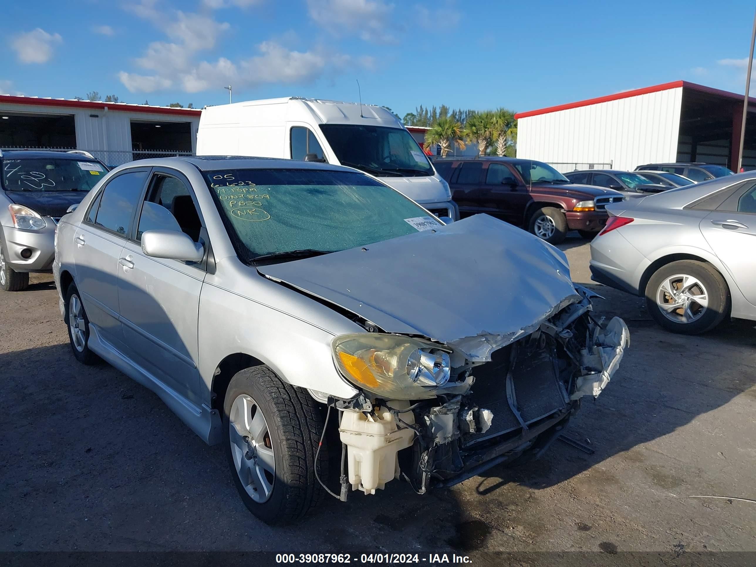 TOYOTA COROLLA 2005 1nxbr32e75z357809