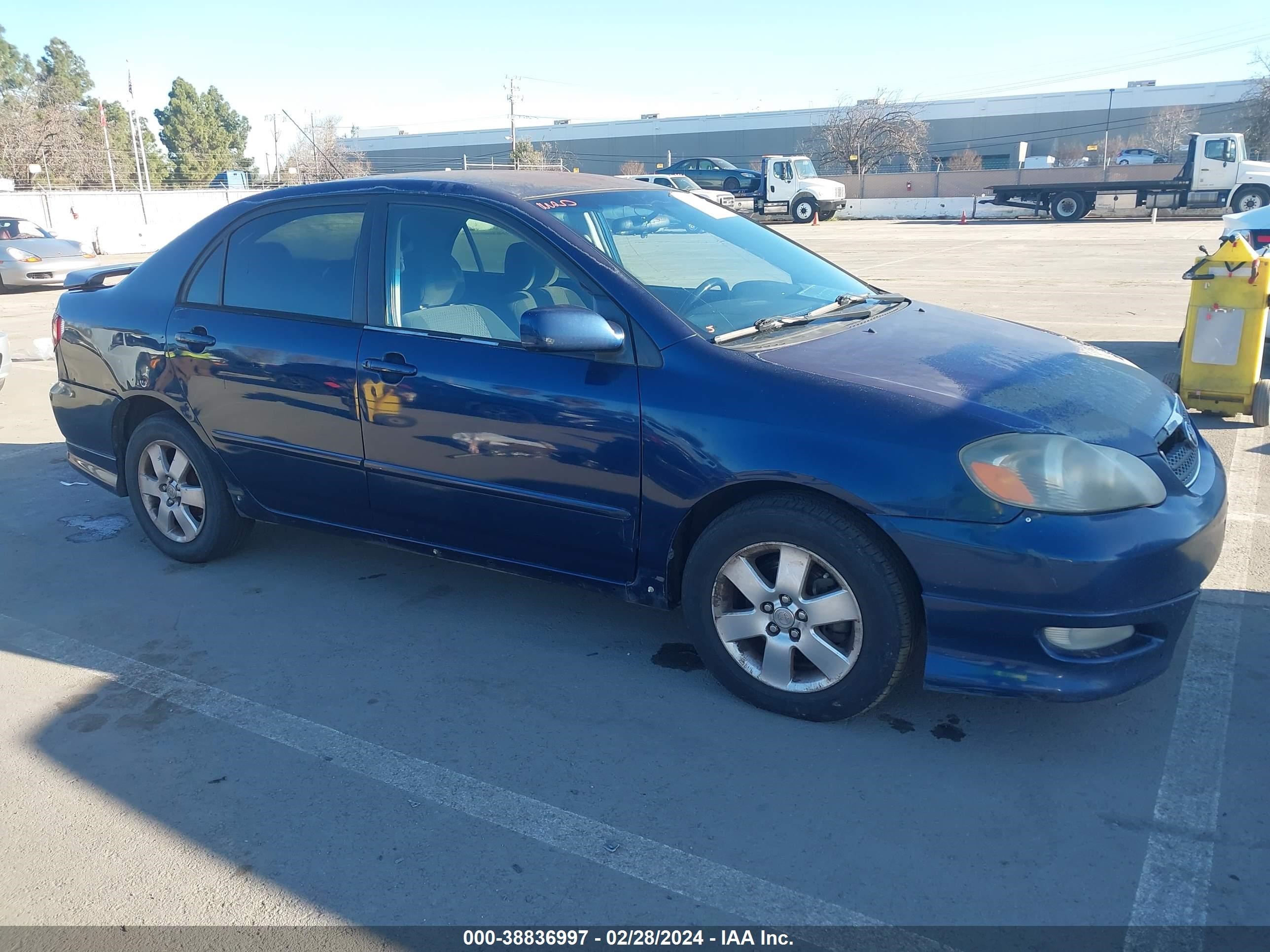 TOYOTA COROLLA 2005 1nxbr32e75z489999