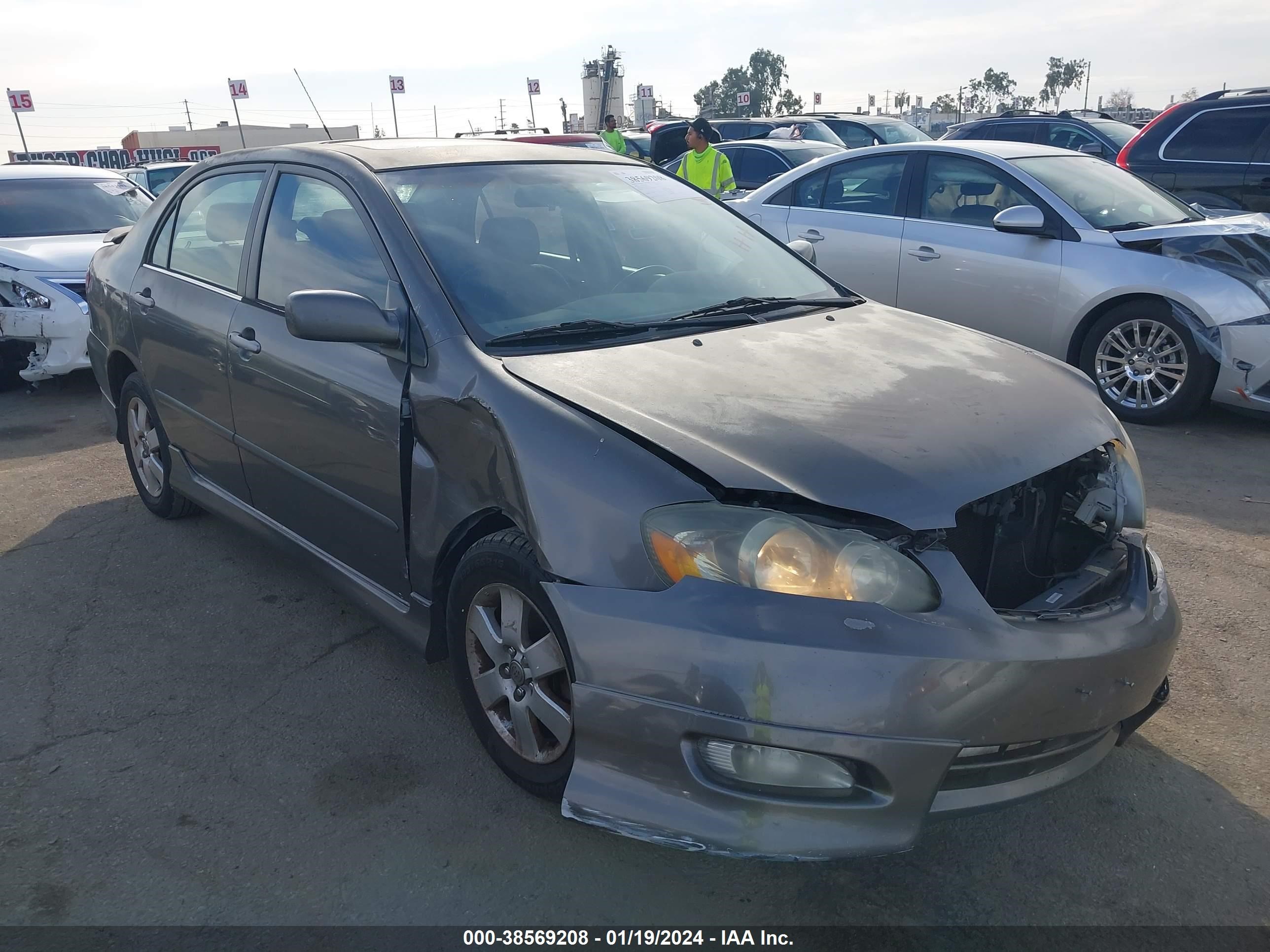 TOYOTA COROLLA 2005 1nxbr32e75z516442