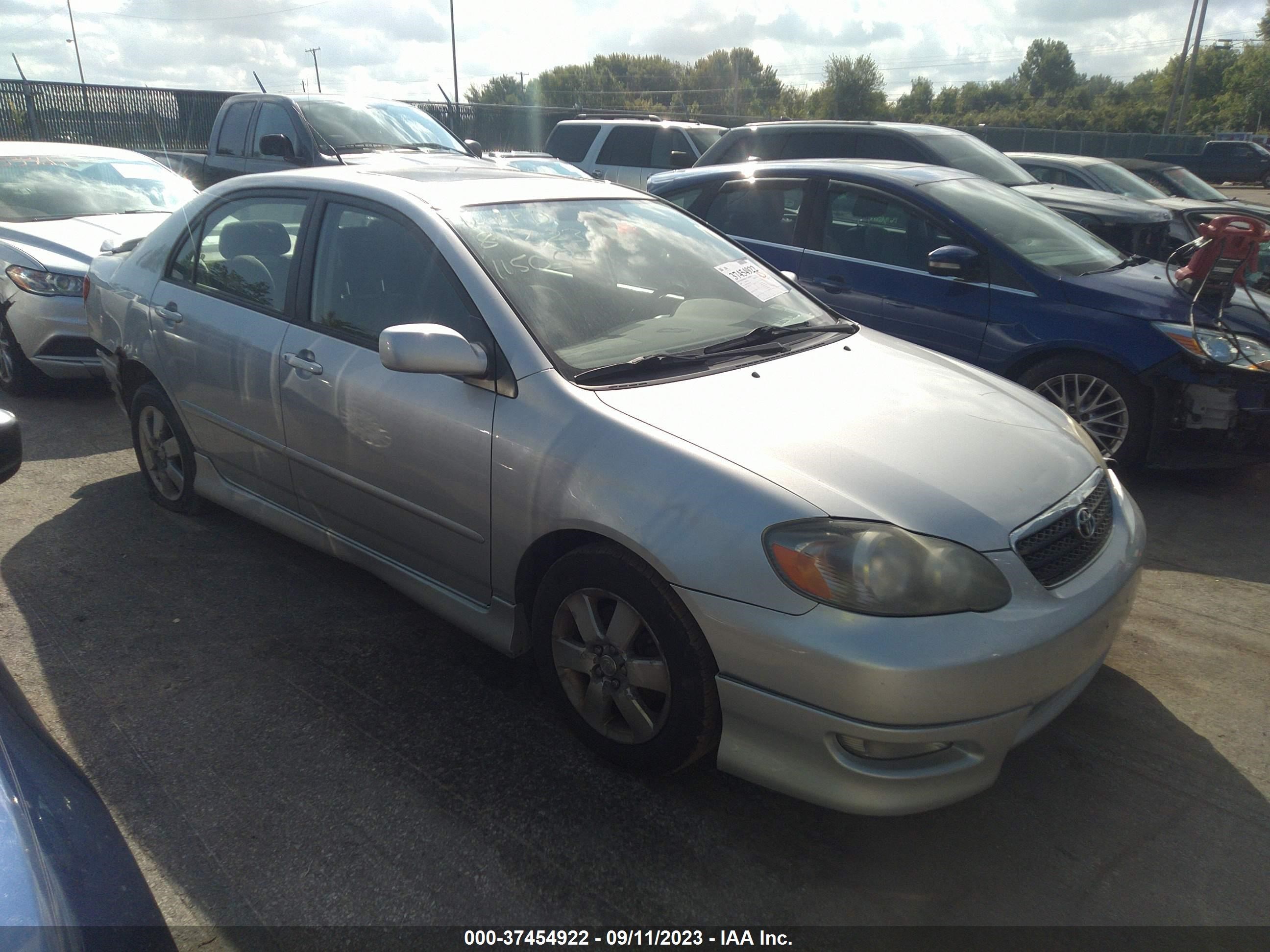 TOYOTA COROLLA 2006 1nxbr32e76z620883