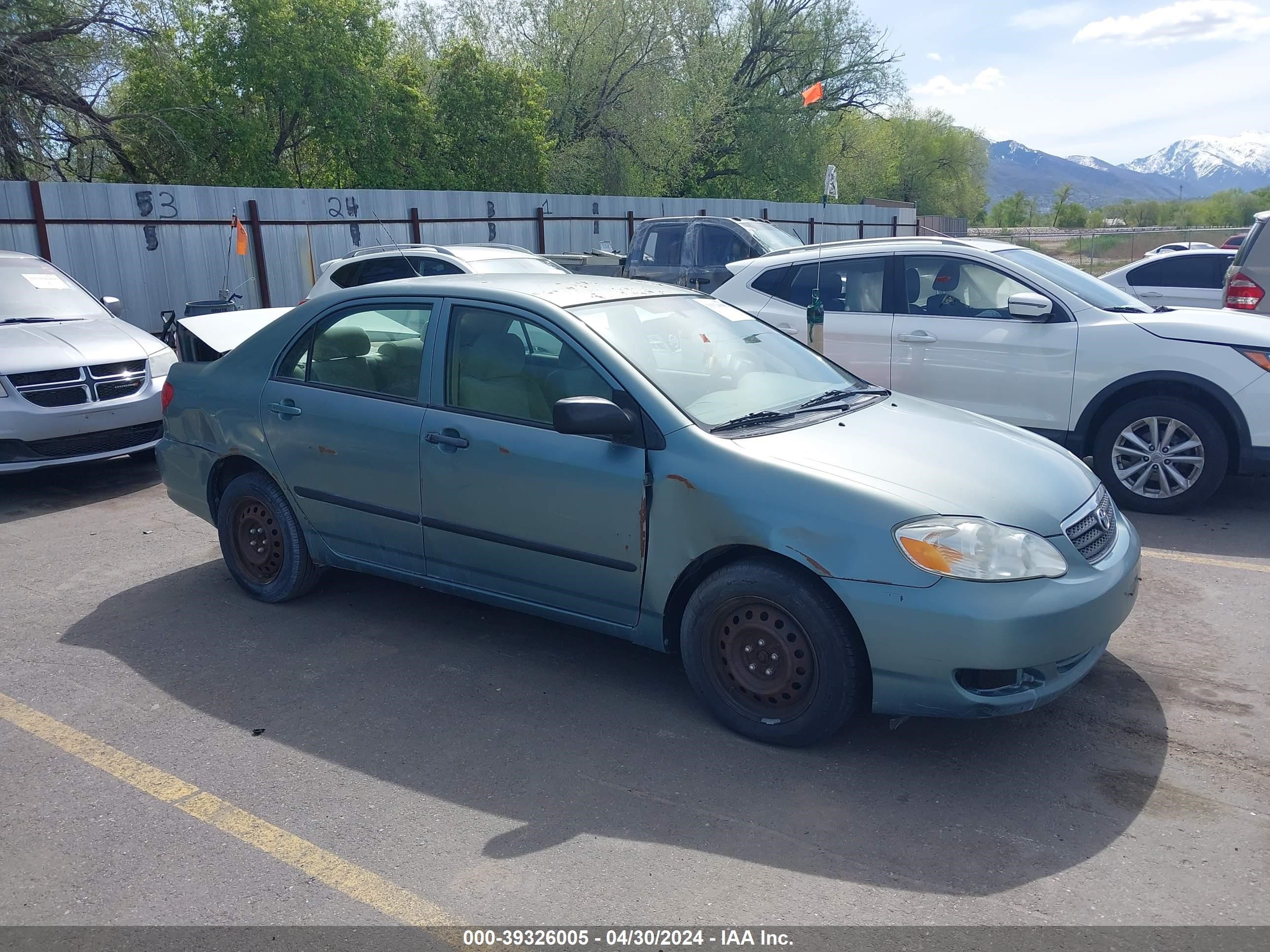 TOYOTA COROLLA 2007 1nxbr32e77z801161