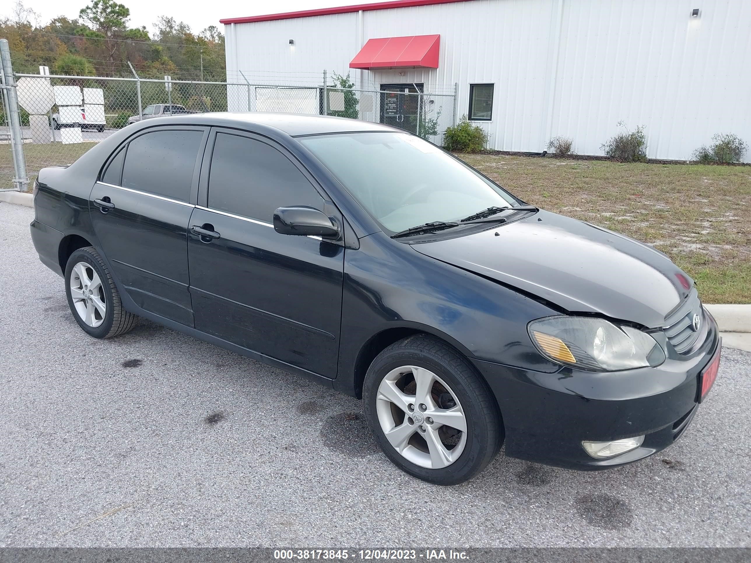 TOYOTA COROLLA 2003 1nxbr32e83z035211