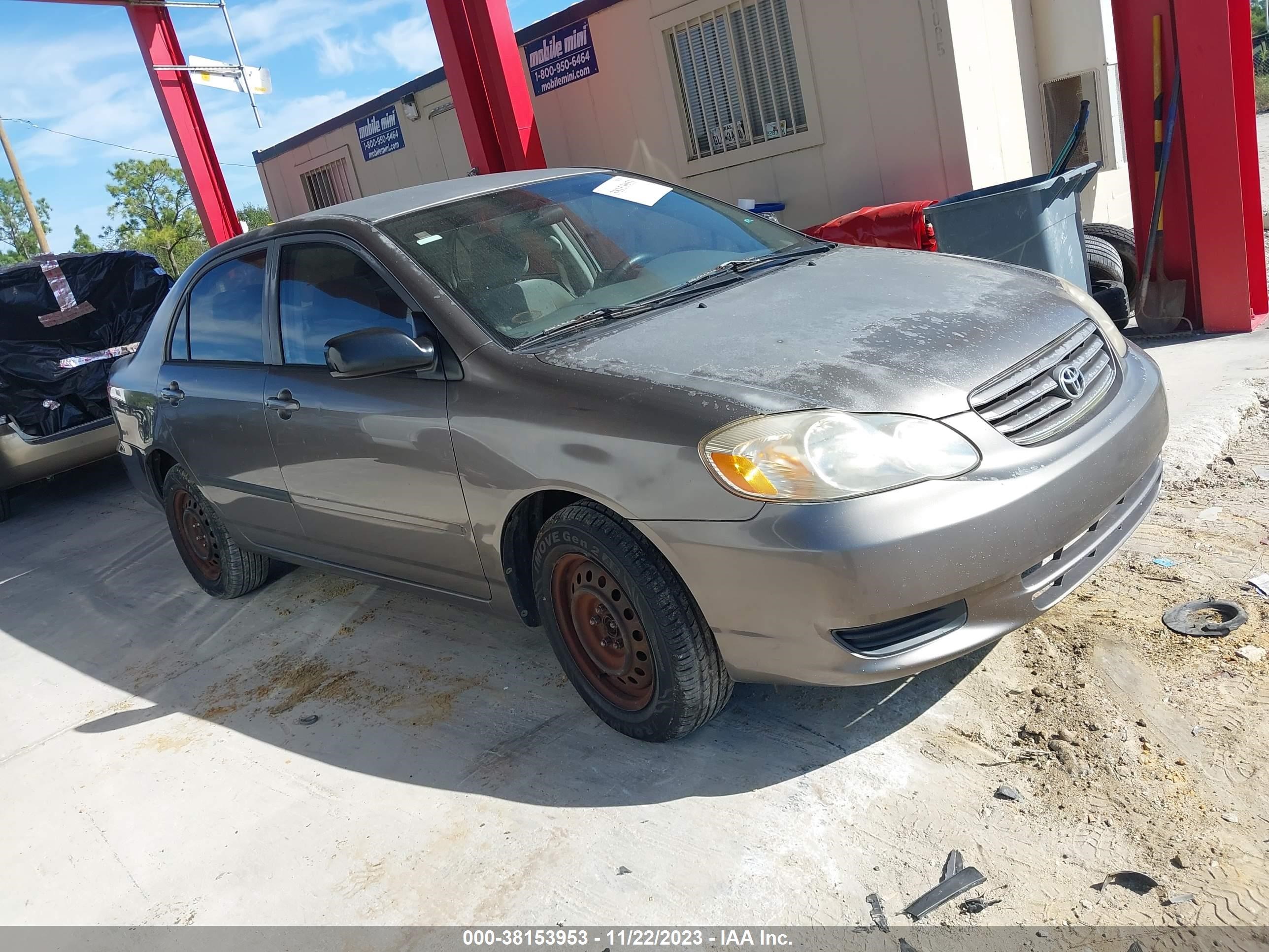 TOYOTA COROLLA 2004 1nxbr32e84z214589