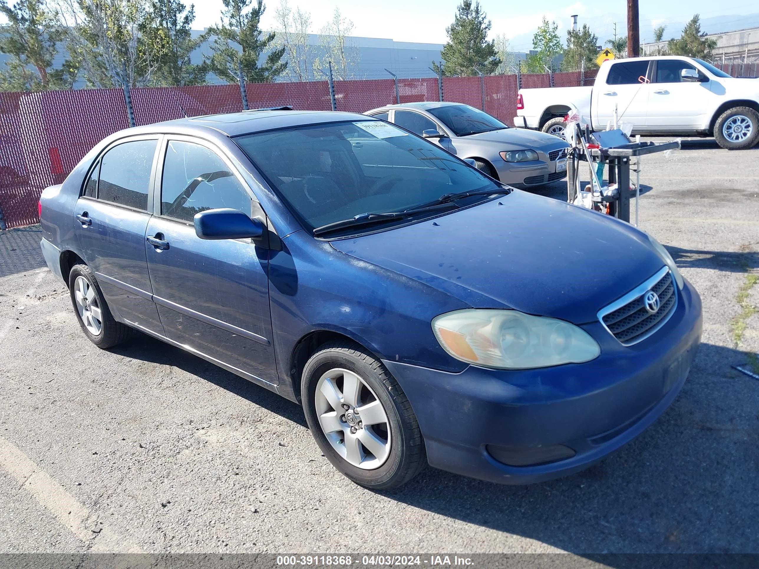 TOYOTA COROLLA 2005 1nxbr32e85z382945