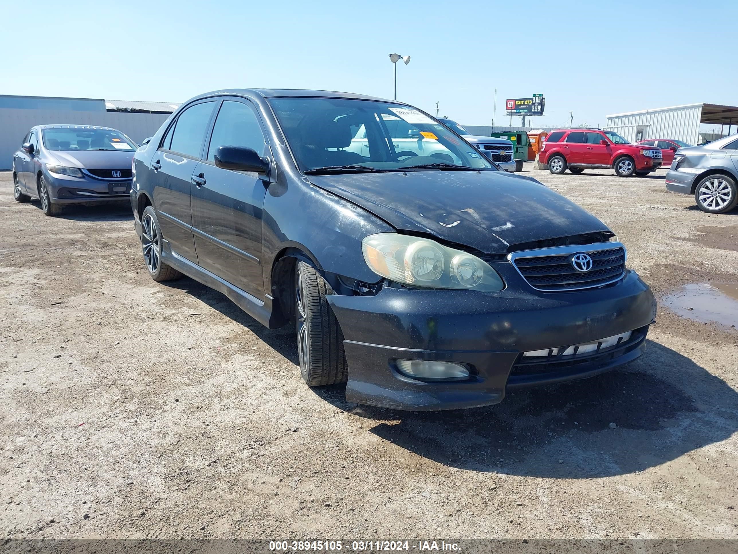 TOYOTA COROLLA 2005 1nxbr32e85z392701