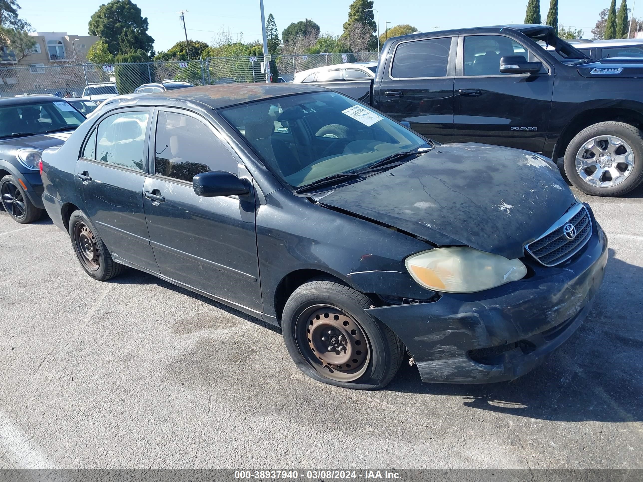 TOYOTA COROLLA 2005 1nxbr32e85z392990