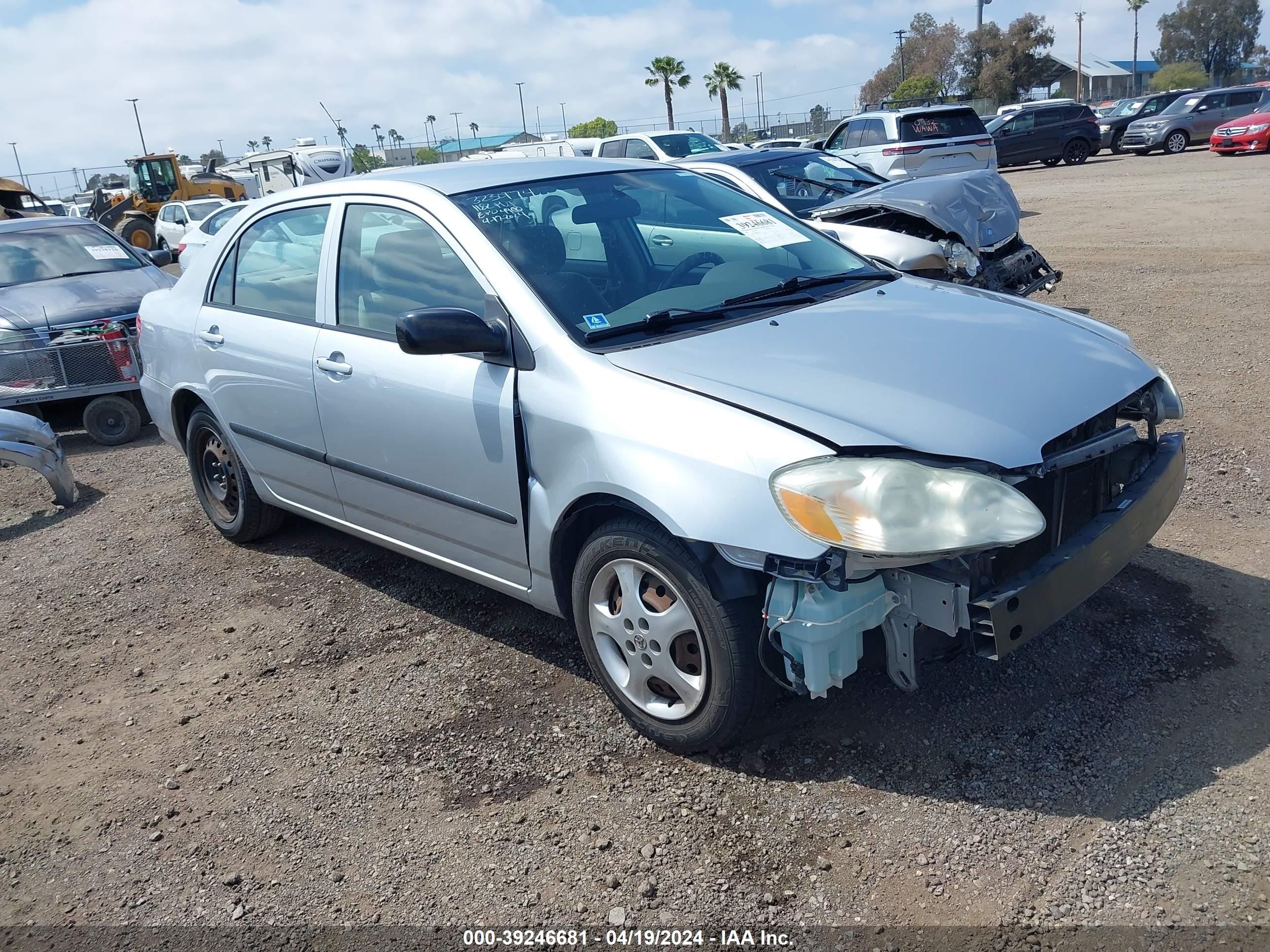 TOYOTA COROLLA 2005 1nxbr32e85z465520