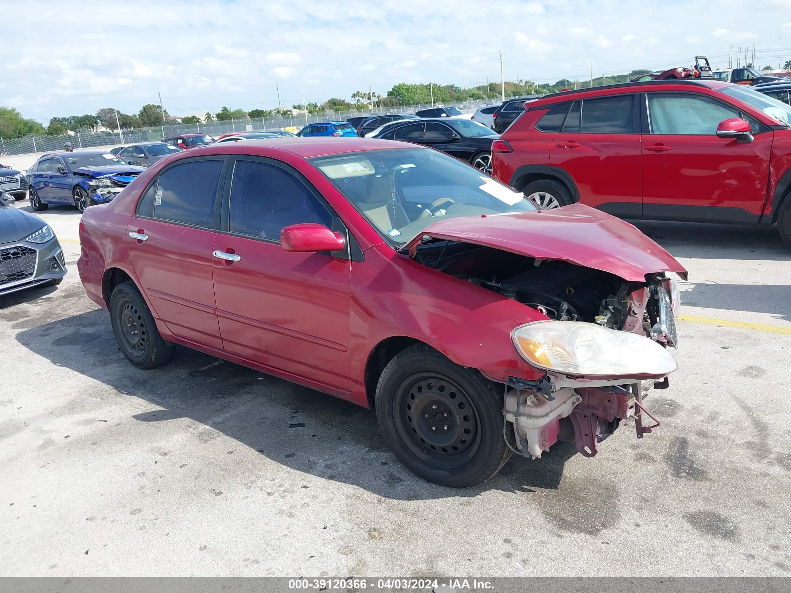 TOYOTA COROLLA 2006 1nxbr32e86z728199