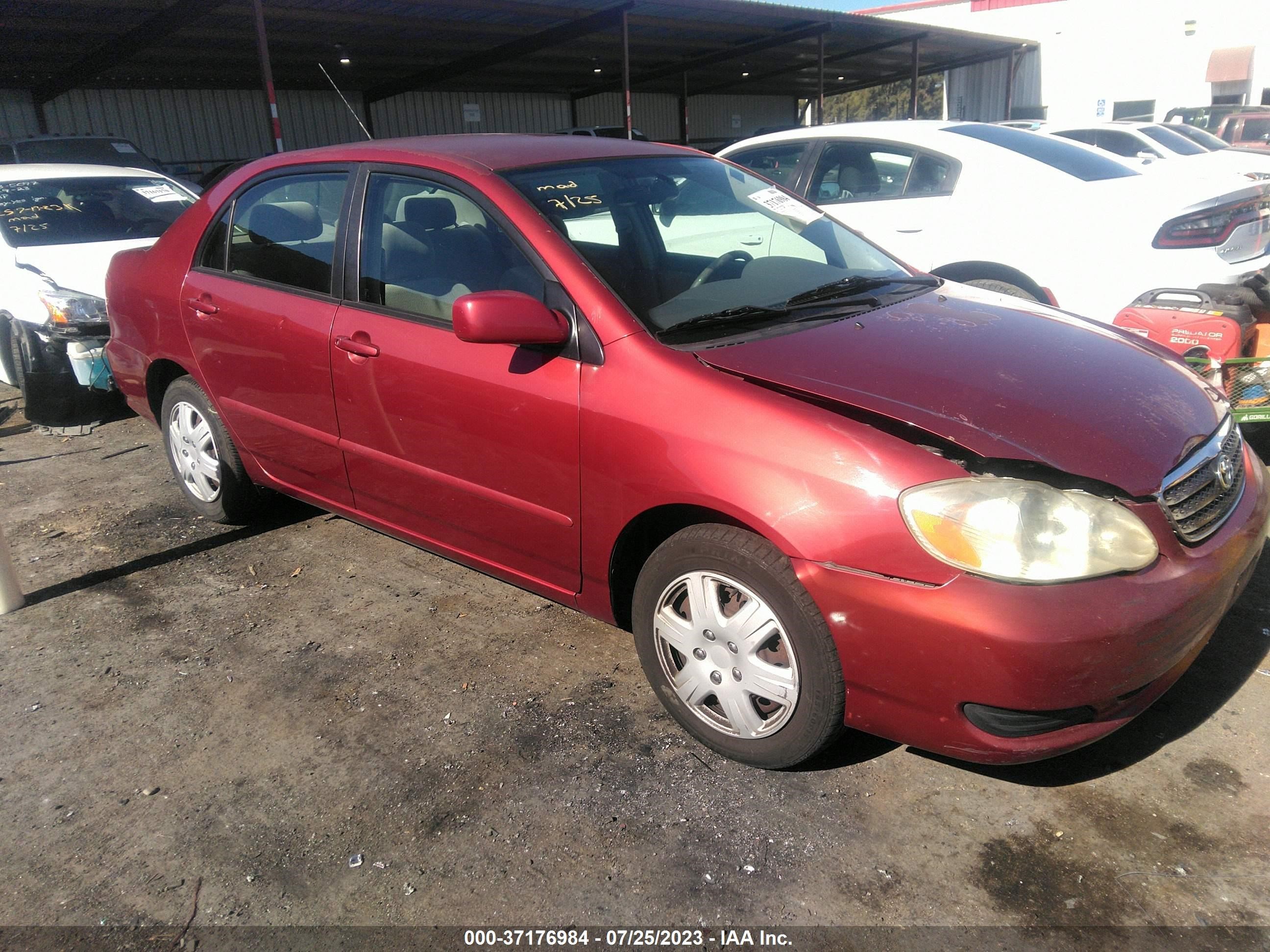 TOYOTA COROLLA 2006 1nxbr32e86z747559