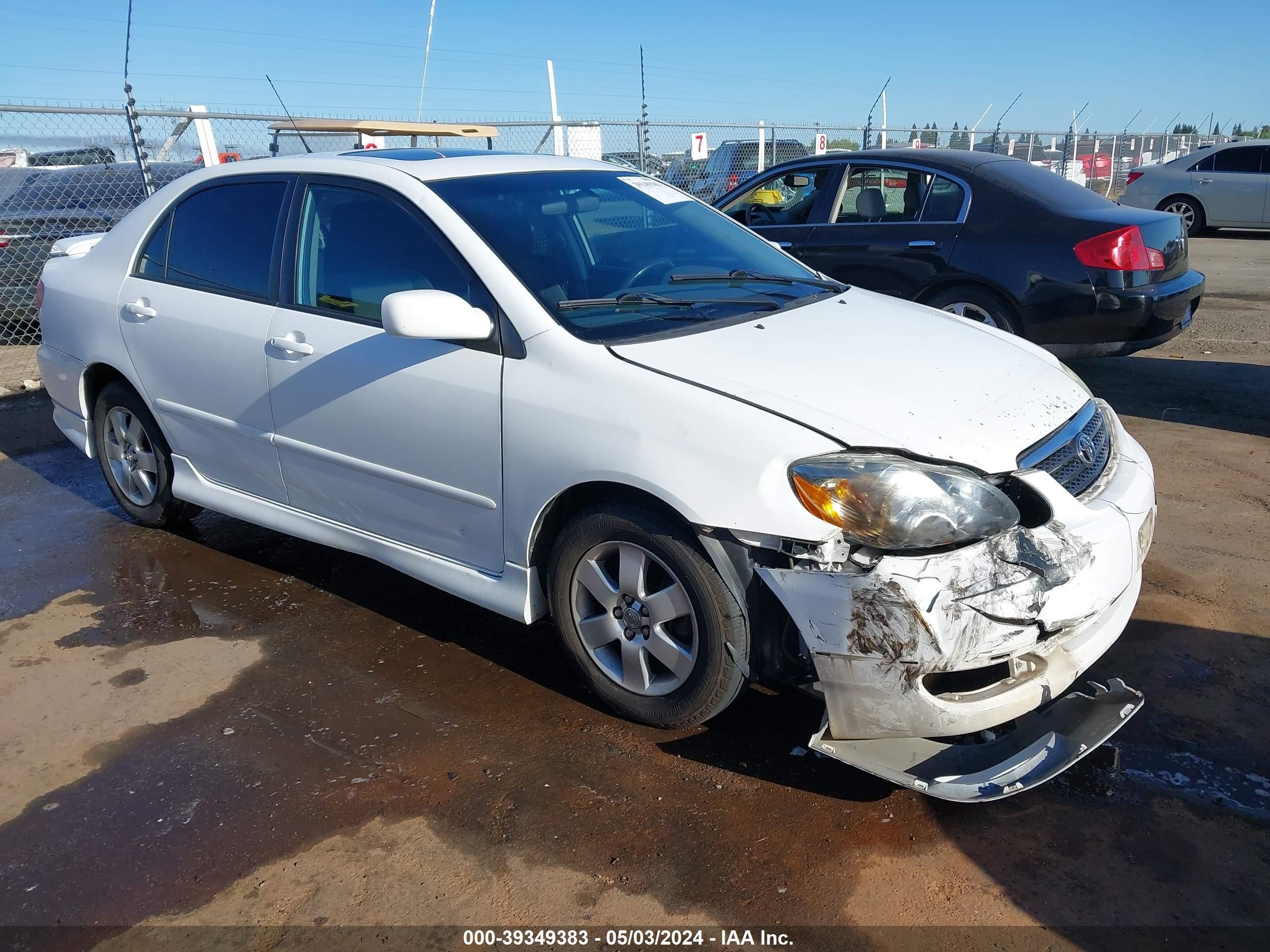 TOYOTA COROLLA 2007 1nxbr32e87z785570