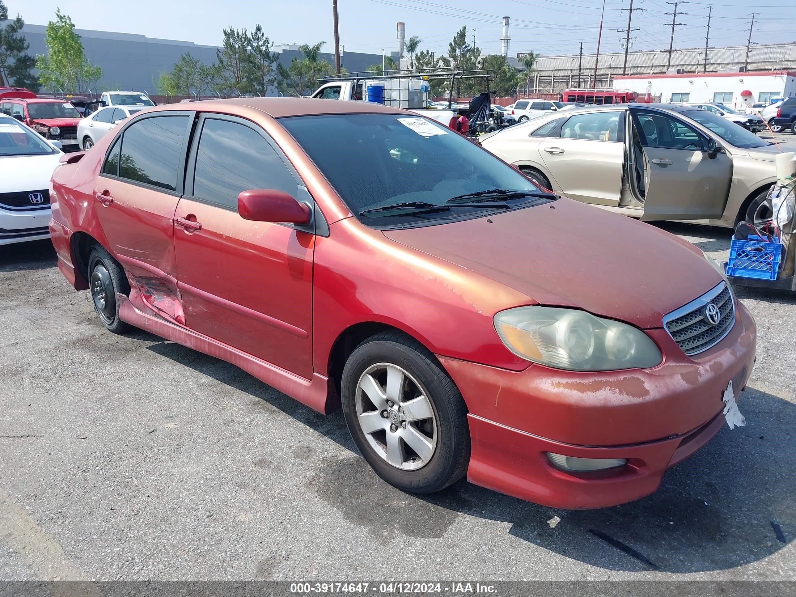 TOYOTA COROLLA 2007 1nxbr32e87z846562