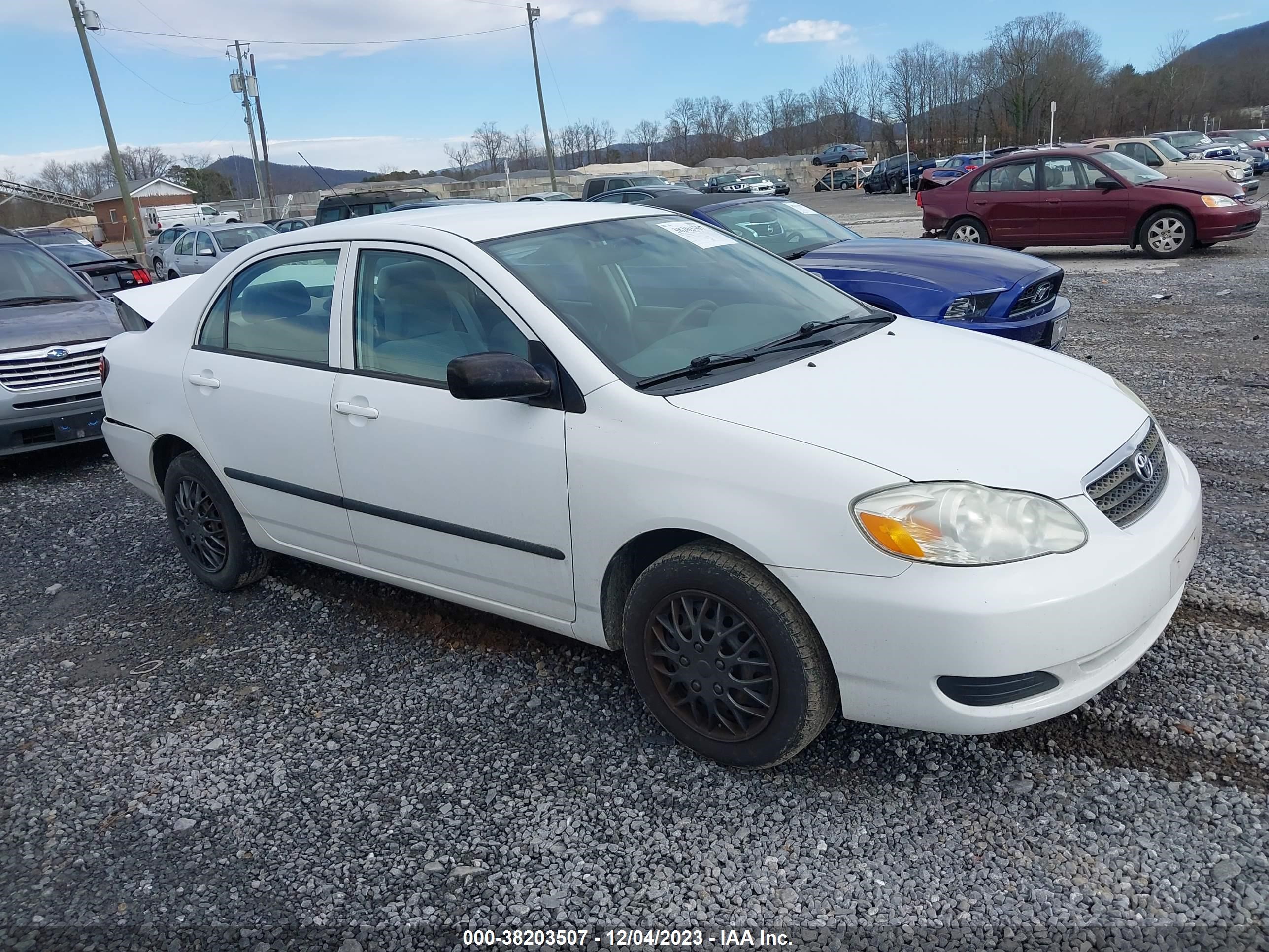 TOYOTA COROLLA 2007 1nxbr32e87z898578