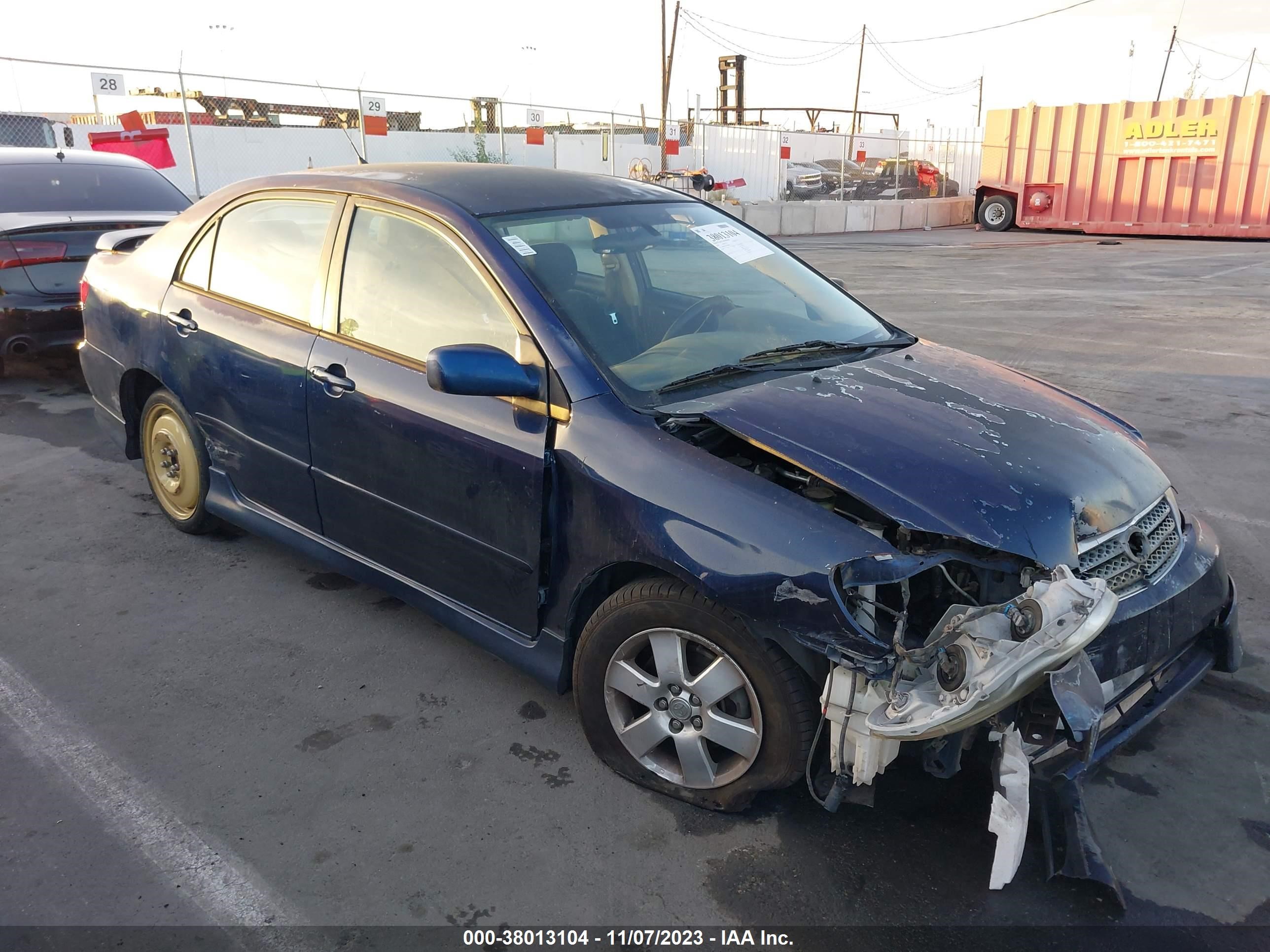 TOYOTA COROLLA 2007 1nxbr32e87z898886